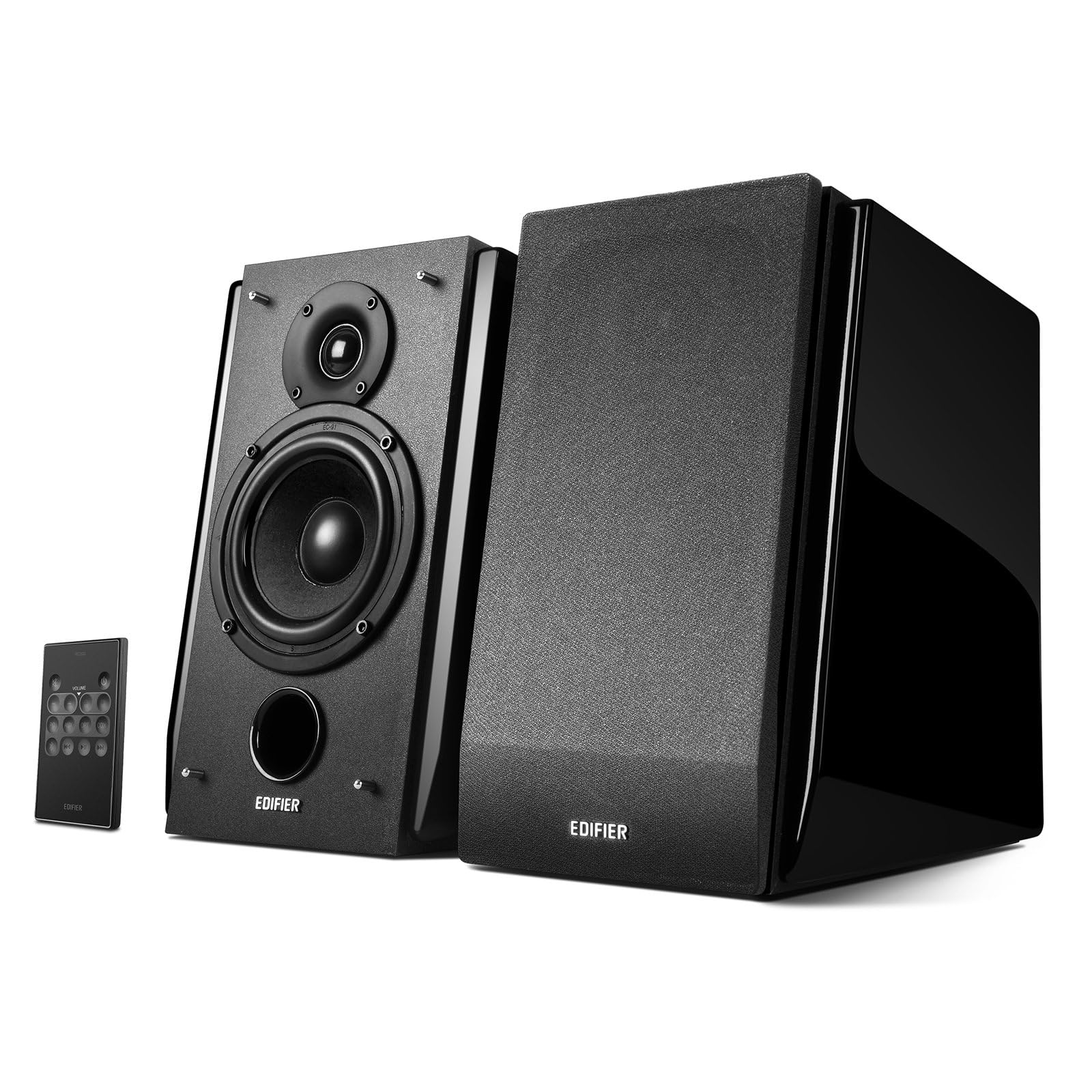 Edifier R1850DB 2.0 Active Bluetooth Bookshelf Speakers with Built-in Amp & Subwoofer Output - HiFi Stereo Sound for Home Theater, PC, Gaming & Music Streaming | Perfect for Living Room, Office & Small Spaces