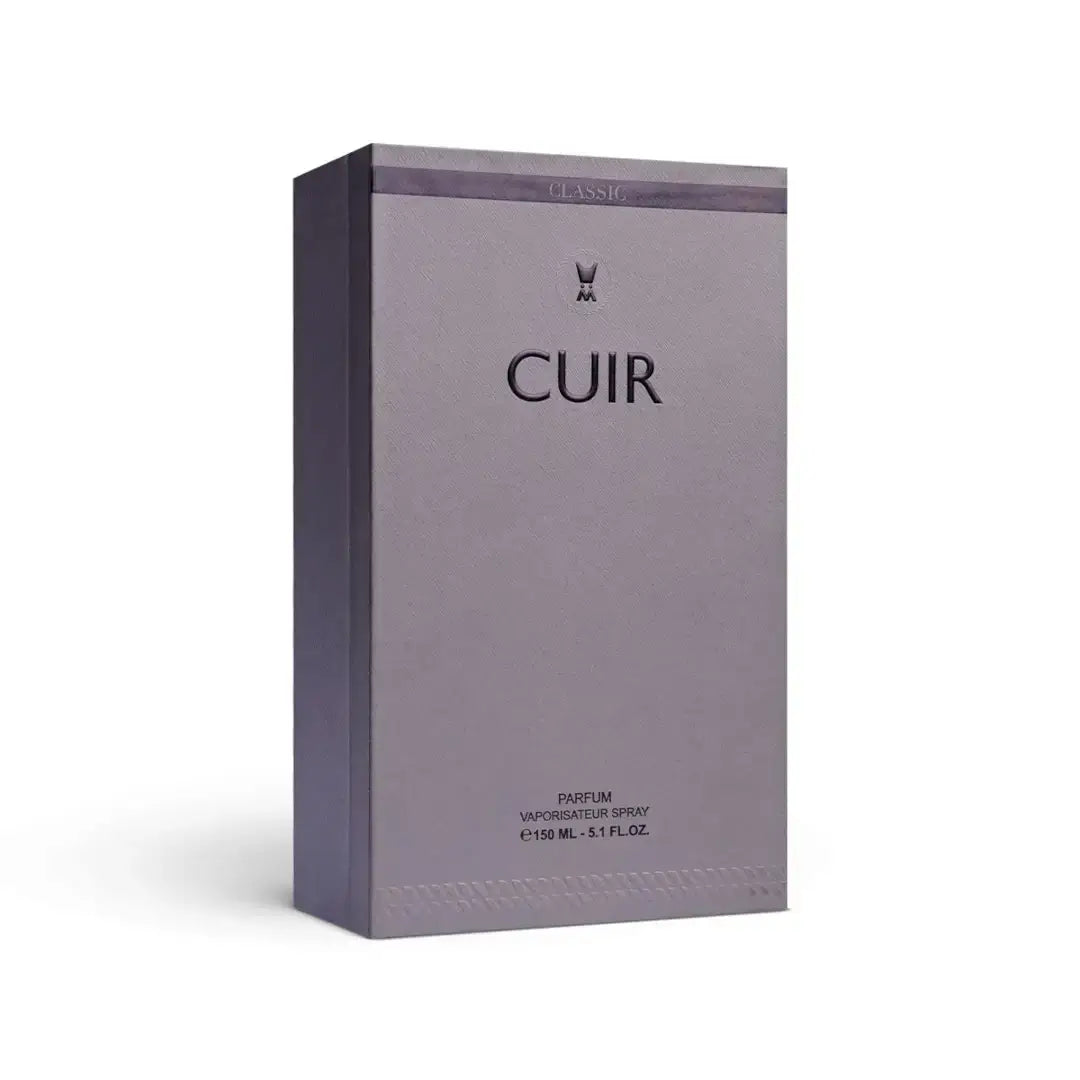 Premium Cuir Perfume for Women & Men - 150ml Eau de Parfum | Long-Lasting Luxury Leather Scent | Perfect for Date Night, Office & Special Occasions