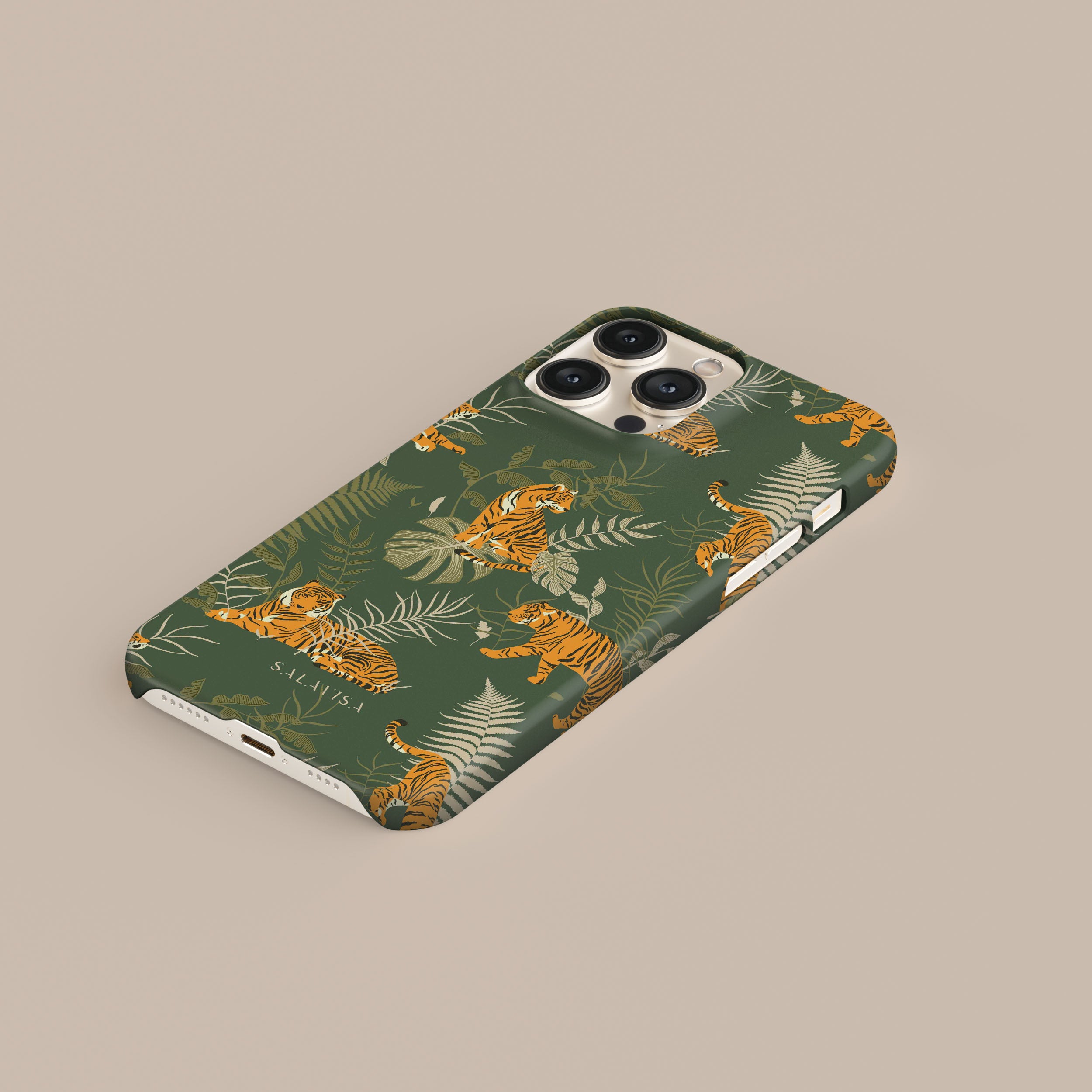 Wake of the Tiger Phone Case - Premium Protective Cover for iPhone & Android - Durable Shockproof Design - Perfect for Outdoor Adventures & Daily Use