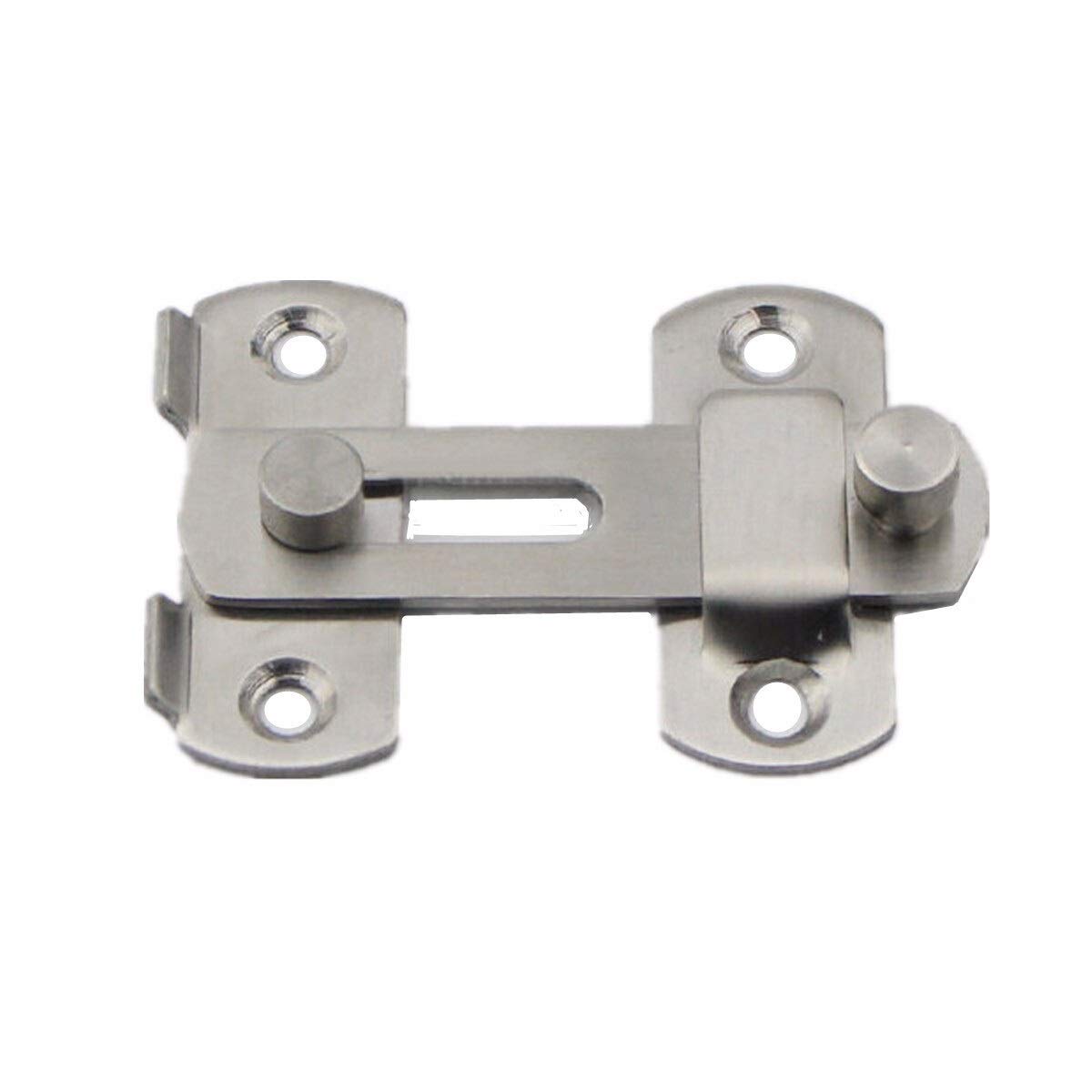 20x50x70mm Stainless Steel Door Bolt Latch - Easy Installation Home Safety Gate Slide Lock for Childproofing, Pet Containment & Room Security - Durable Hardware for Home Improvement by YINGJUN