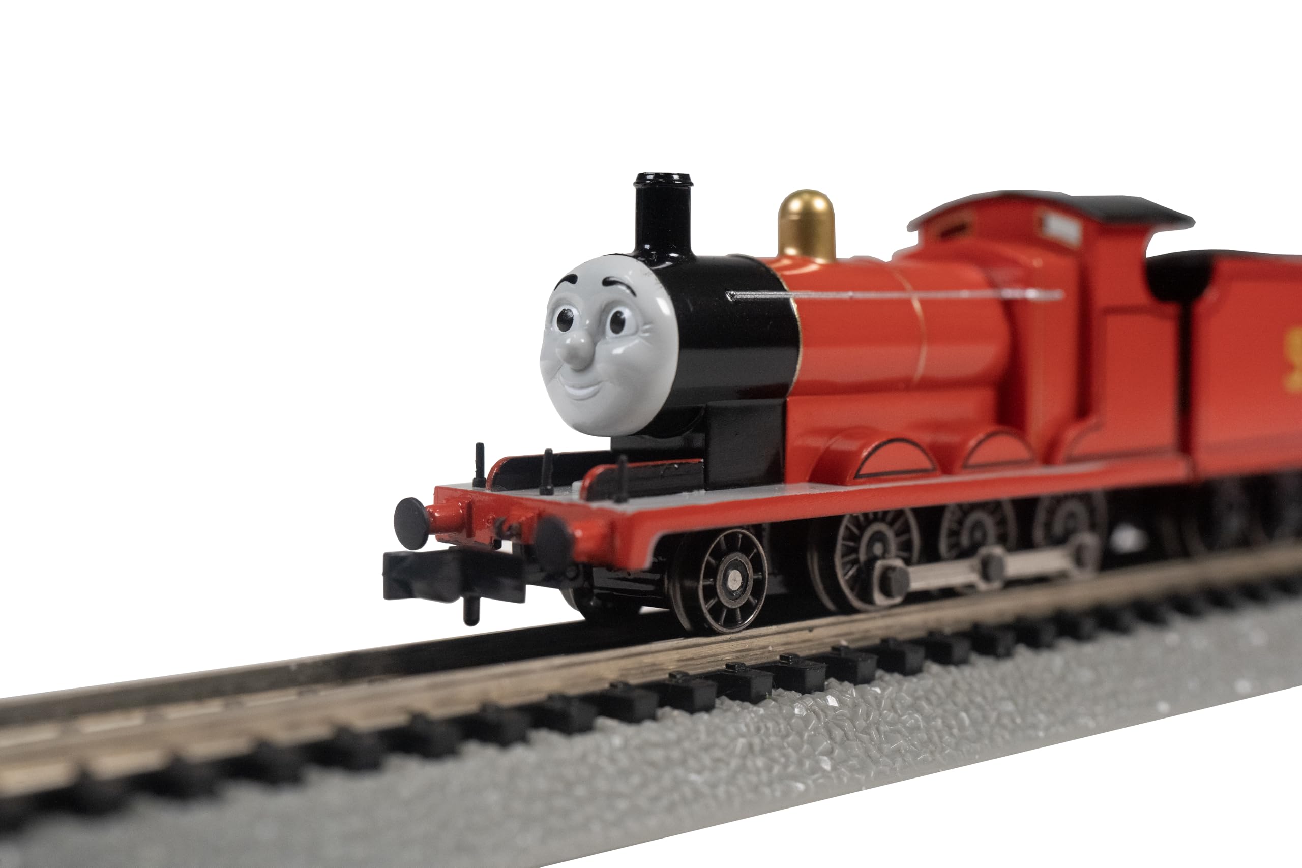 Bachmann Trains Thomas & Friends™ James The RED Engine N Scale Model Train - Perfect for Collectors, Kids & Train Enthusiasts - Great for Home Displays, Birthday Gifts & Railroad Layouts