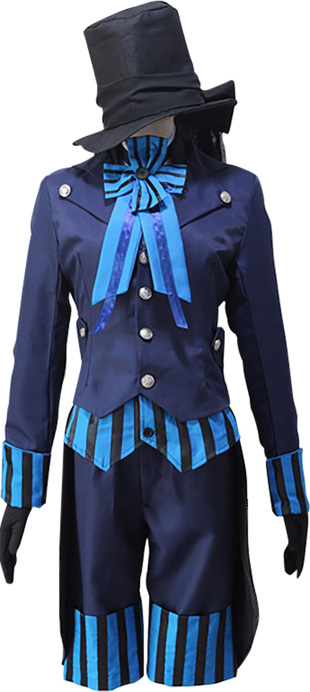 Black Butler Book of The Atlantic Ciel Phantomhive Anime Cosplay Costume - Premium Quality Halloween & Convention Outfit for Anime Fans