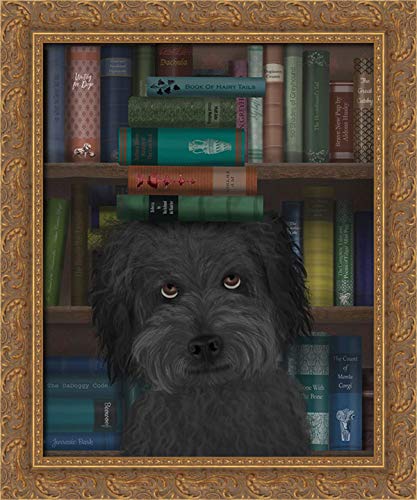 Canvas Art in a Gold Ornate Wood Frame