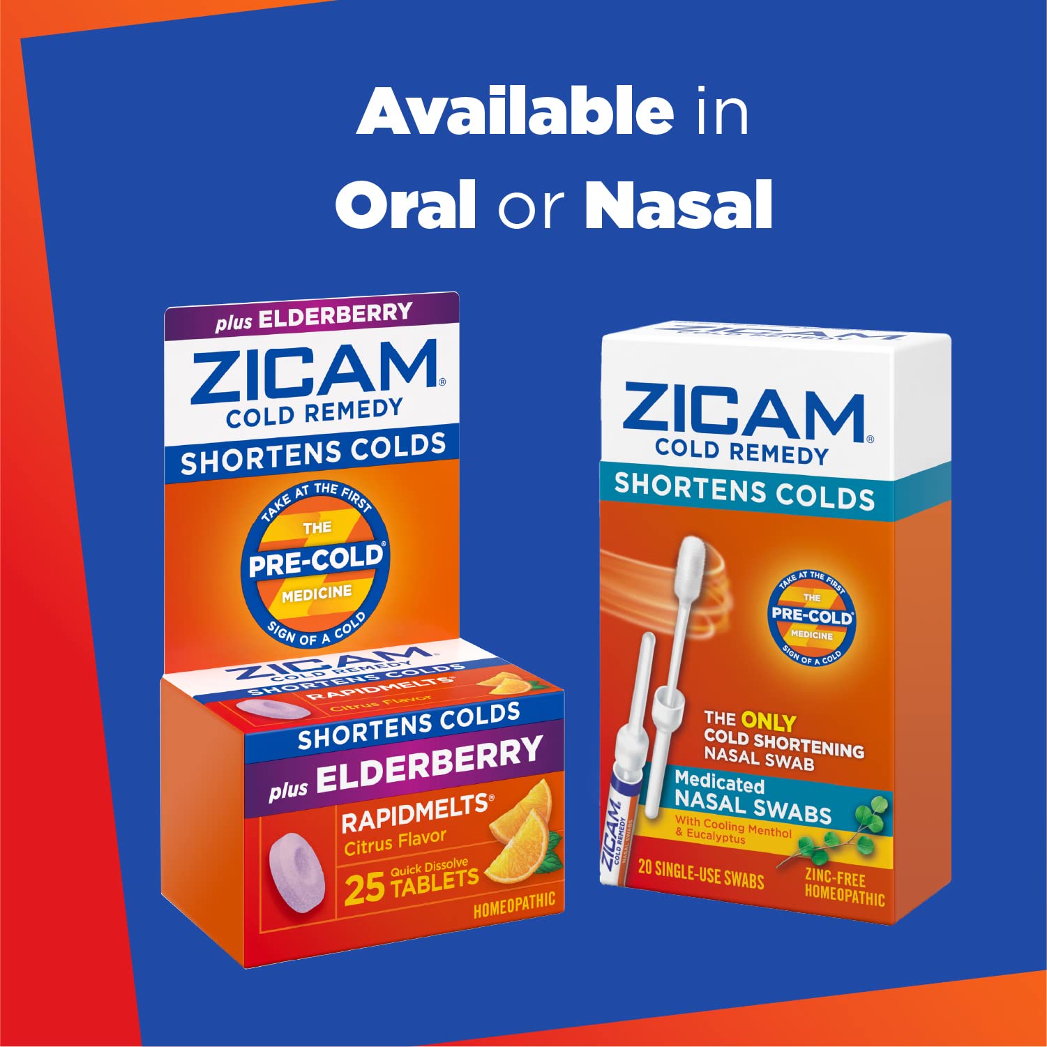 Zicam Cold Remedy RapidMelts Cherry Flavor - 25 Count (Pack of 4) | Fast-Acting Zinc Supplement for Immune Support | Perfect for Travel, Work & Home Use During Cold Season