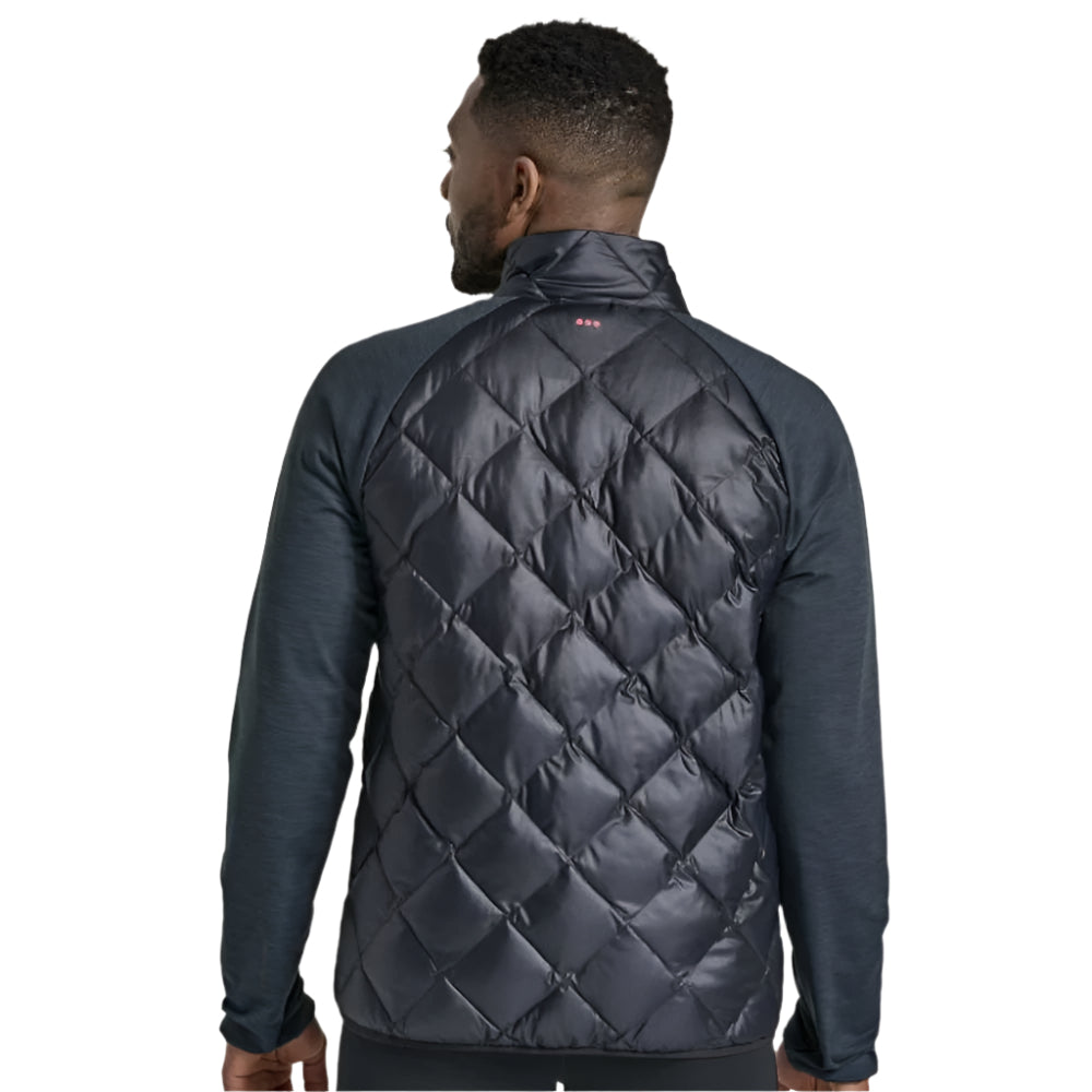 Saucony Men's Boulder Oysterpuff Jacket - Lightweight Waterproof Running Jacket for Outdoor Activities - Perfect for Hiking, Jogging & Cold Weather Protection