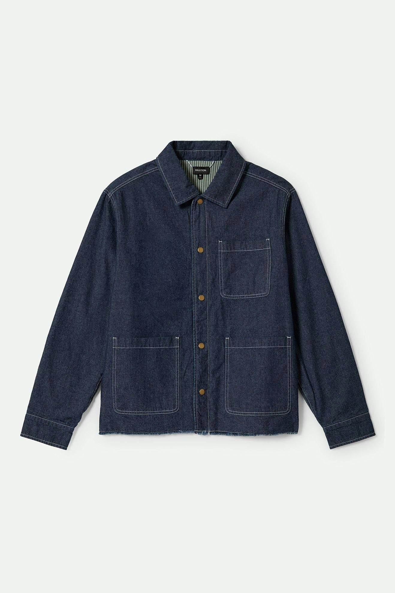 Reversible Chore Jacket for Men & Women - Indigo, Pine Needle & Whitecap Color Options - Durable Workwear for Farming, Gardening & Outdoor Activities