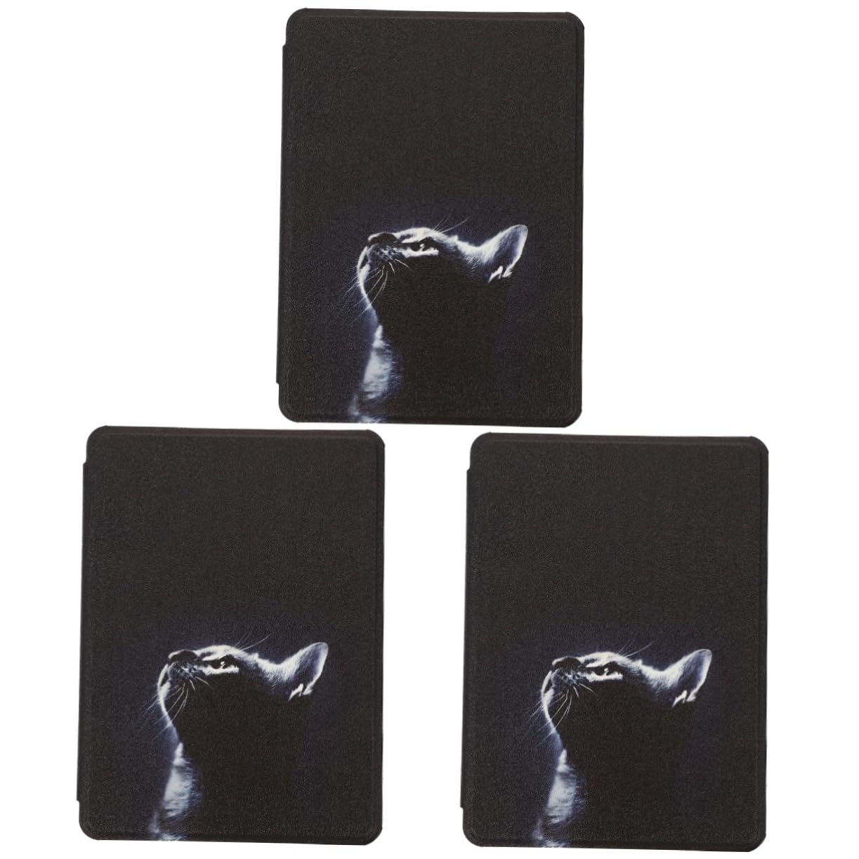 Gatuida 3-Pack Tablet Case - Slim PU Leather Protective Cover for Kindle, iPad, E-Reader - Lightweight & Durable Shell with Auto Sleep/Wake - Perfect for Reading, Travel, and Daily Use