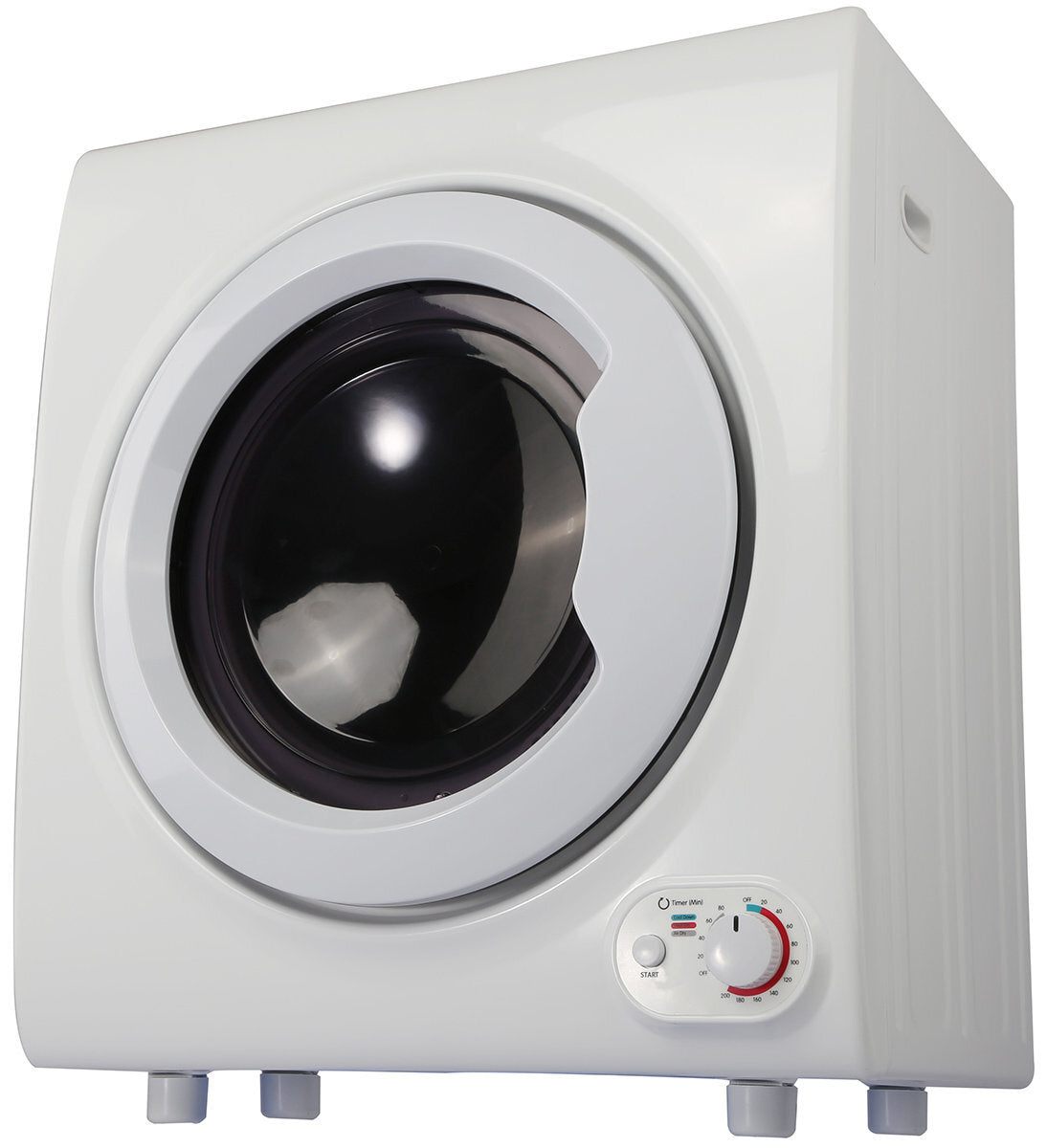 Esatto 4.5kg Vented Dryer - Compact Laundry Solution for Small Spaces | Perfect for Apartments, Dorms & RVs