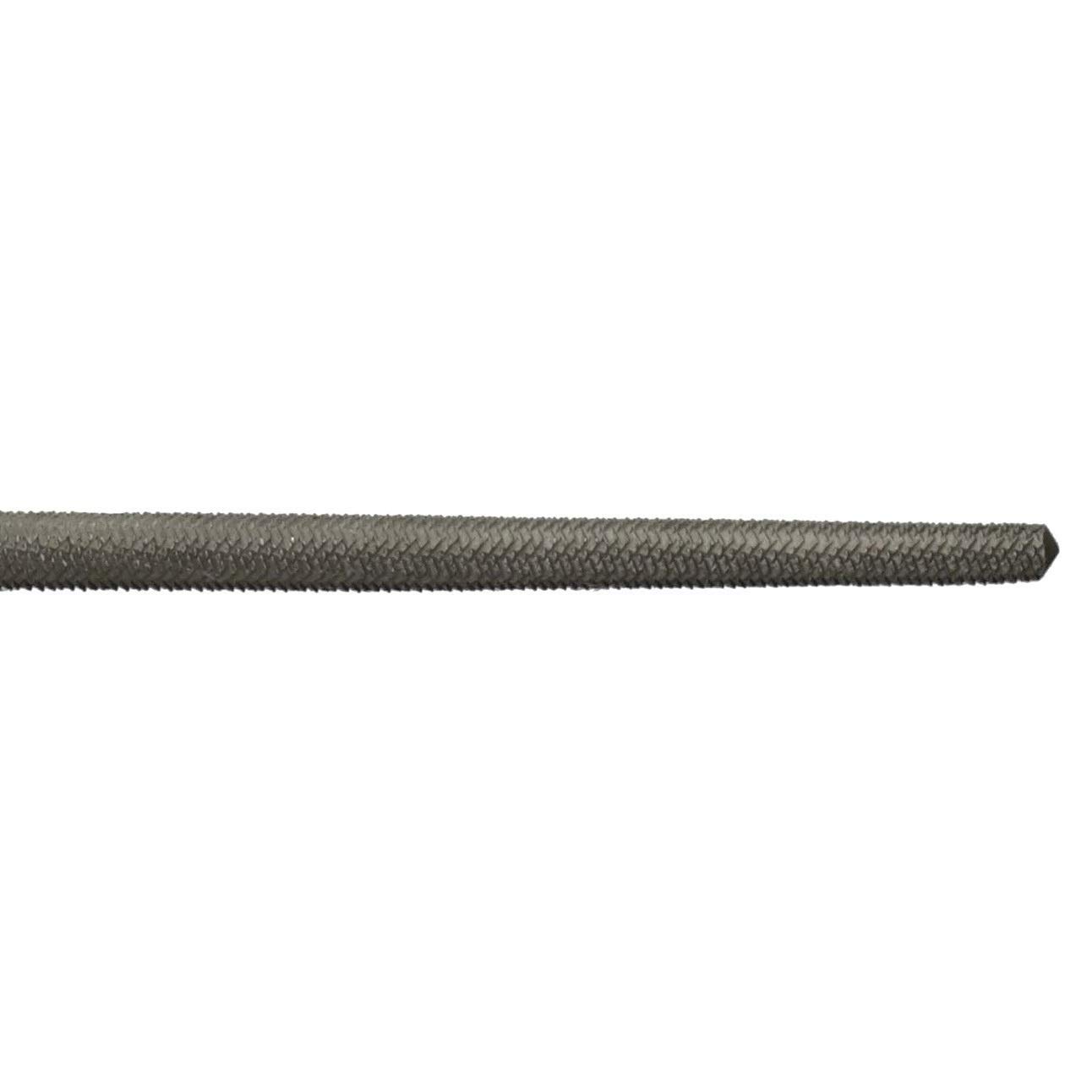 Drill America 6-Inch Round Smooth File - DIC Series - Professional Metal & Woodworking Tool for DIY Projects and Home Repairs