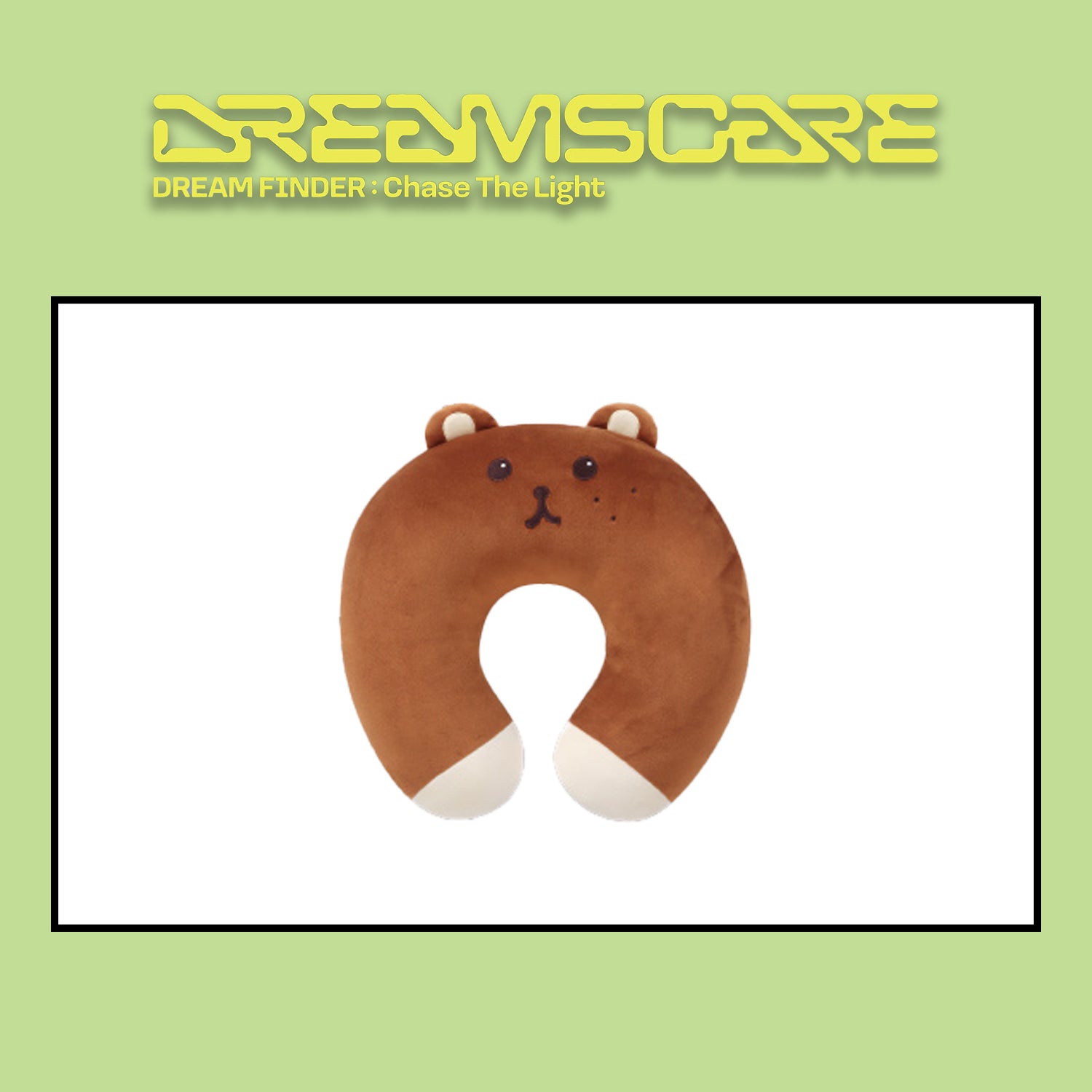 NCT DREAM Official Merchandise 'Dream Finder: Chase The Light' Neck Pillow - Kpop Fan Gift, Travel & Home Comfort Support for Fans & Collectors