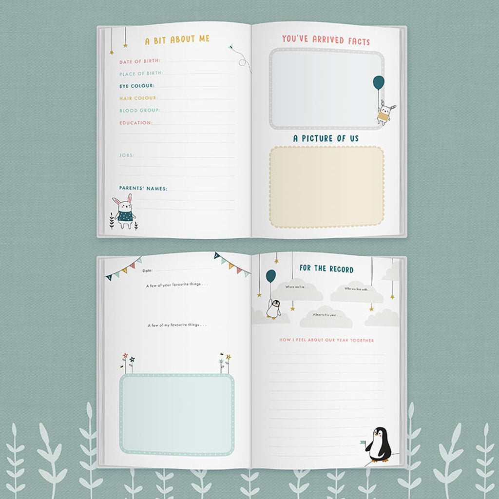 The Story of Us: A Journey Through Childhood Journal - Perfect for Family Memories, Baby Keepsakes & Parent-Child Bonding Activities