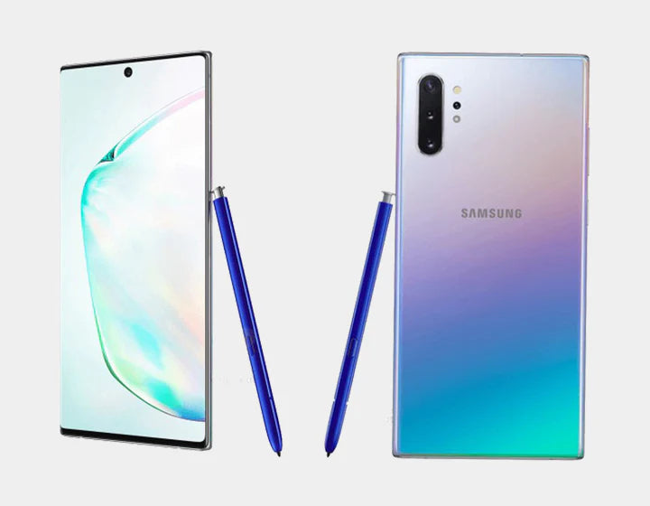 Samsung Galaxy Note 10+ N975F 256GB 8GB RAM Dual SIM Unlocked Smartphone - Aura Glow | Premium Business & Entertainment Device for Professionals & Creators