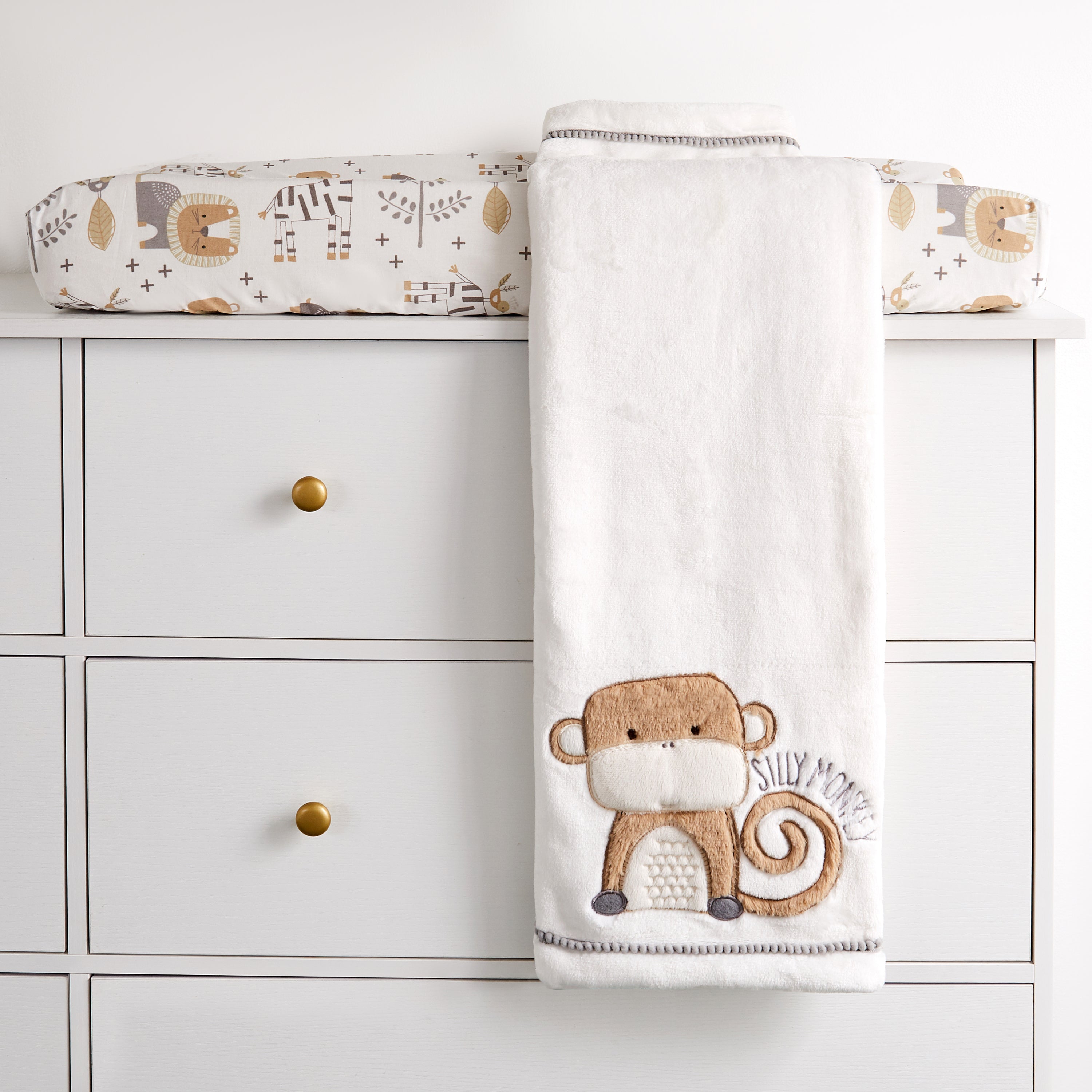Soft and Breathable Kenya Change Pad Cover - Waterproof Baby Changing Mat Cover for Nursery & Travel - Perfect for Diaper Changes at Home, Daycare, or On-the-Go