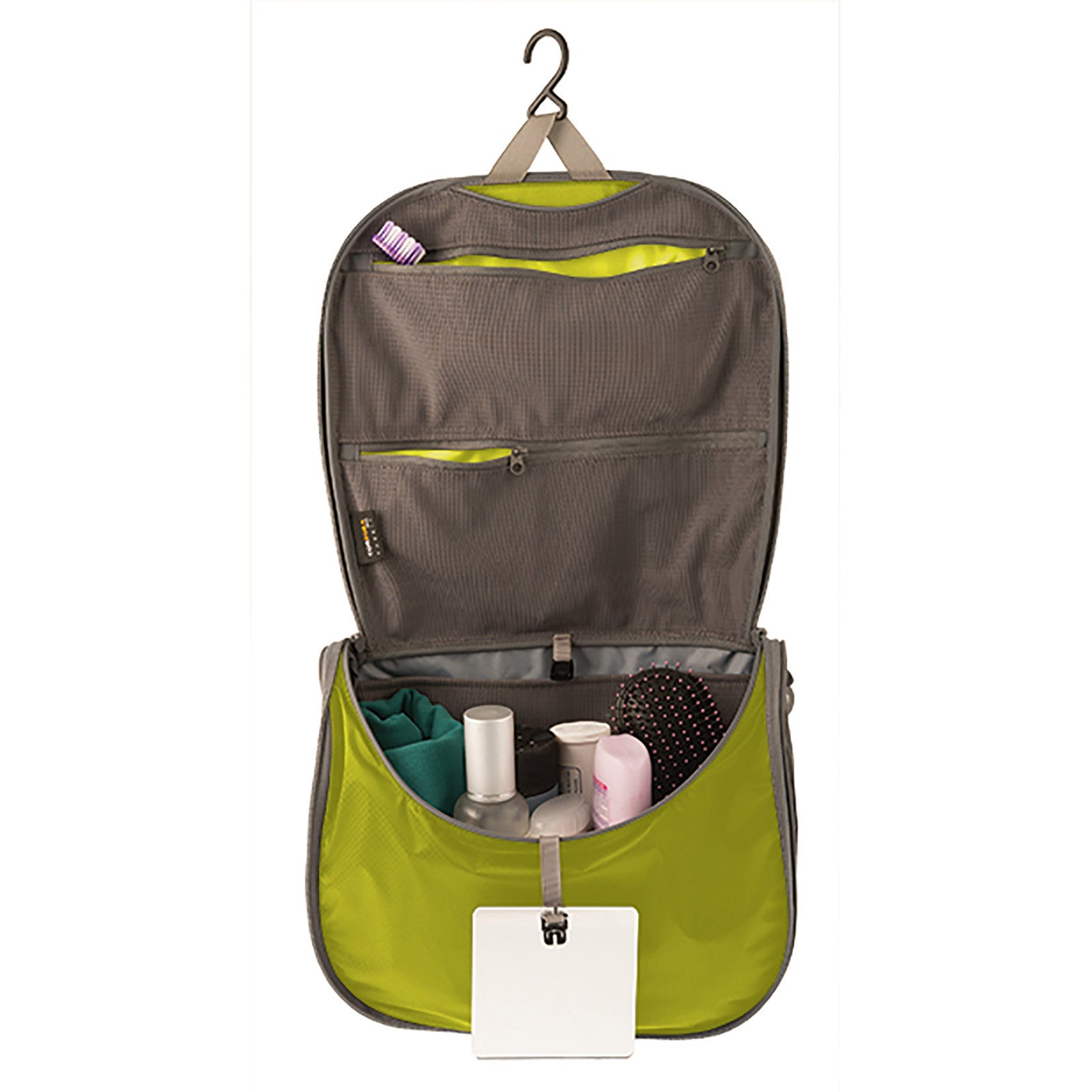 Sea to Summit Travelling Light Hanging Toiletry Bag - Waterproof Travel Cosmetic Organizer for Camping, Hiking & Backpacking - Compact Hanging Toiletry Case with Multiple Pockets