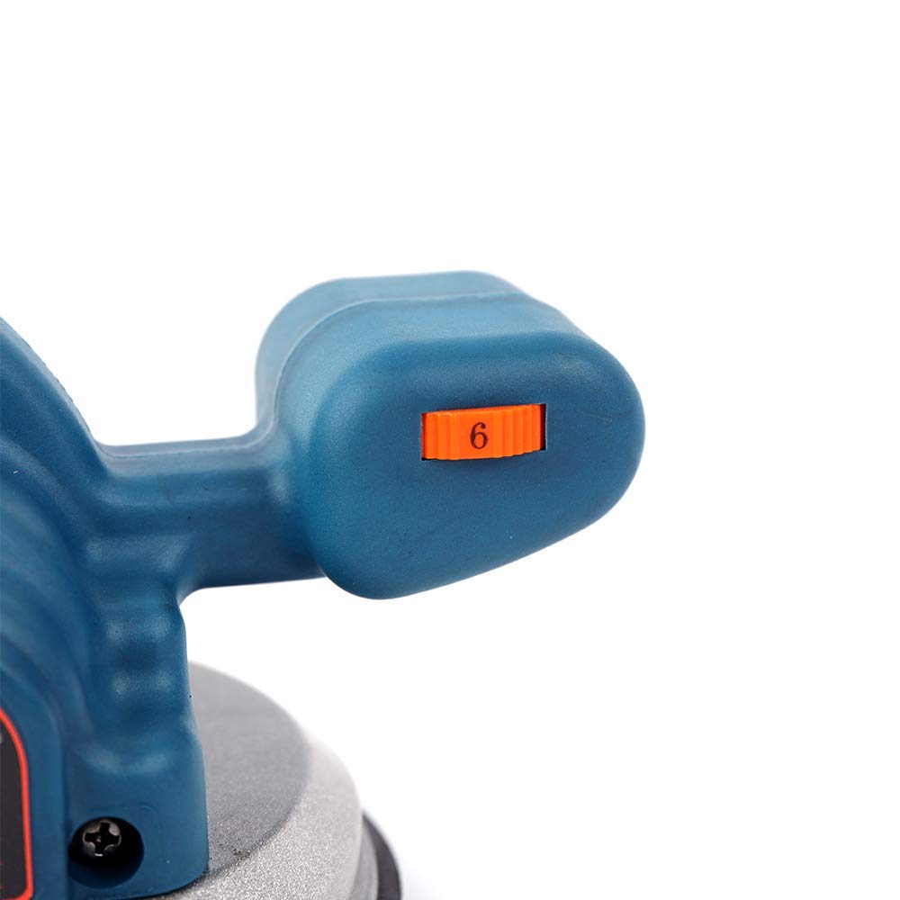 Heavy Duty Tile Suction Cup Lifter with Handle - Aluminum Suction Cup for Floor & Wall Tile Laying - Includes 1 Charger + 2 Rechargeable Batteries - Perfect for DIY Home Renovation and Professional Tile Installation Projects