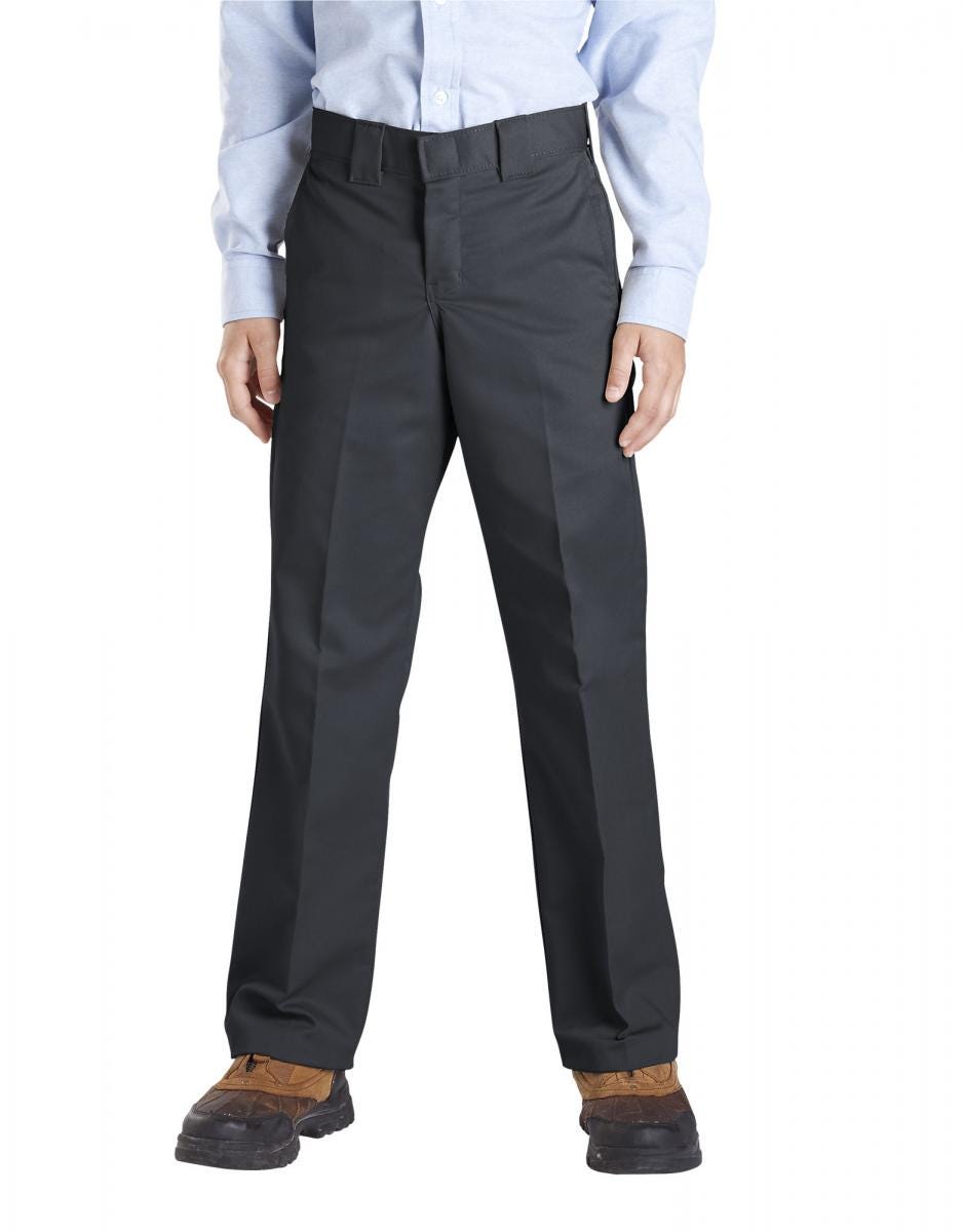 Boys' Slim Fit Straight Leg Pants - Comfortable Stretch Denim Jeans for School, Play & Everyday Wear | Trendy Casual Outfit for Kids