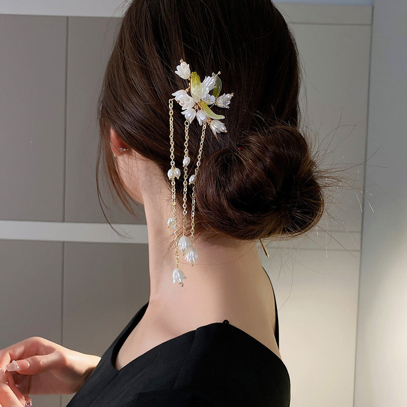 Elegant Hairpins for Women - Fashionable & High-End Hair Accessories for Weddings, Parties & Everyday Style