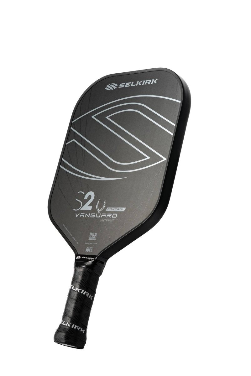 Selkirk Vanguard Control S2 Lightweight Pickleball Paddle - Premium Graphite Face for Enhanced Spin & Control - Perfect for Indoor/Outdoor Court Play & Competitive Tournaments
