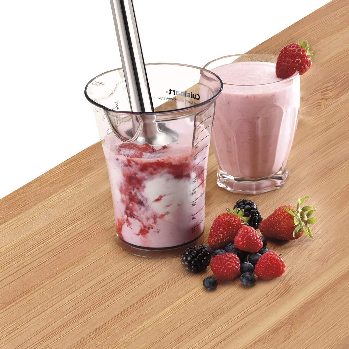 Refurbished Cuisinart CSB-75 Smart Stick 2-Speed Hand Blender with Warranty - Perfect for Smoothies, Soups & Purees in Your Kitchen