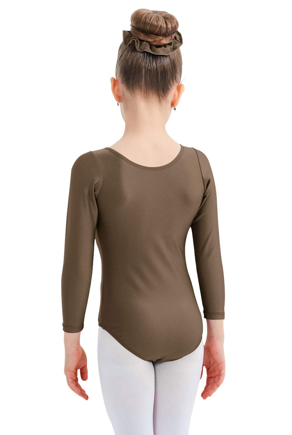 Speerise Girls Long Sleeve Leotard - Gymnastics & Dance Leotards for Kids 3-12 Years, Ballet Unitard for Girls & Boys - Perfect for Ballet Class, Gymnastics Practice & Dance Performances