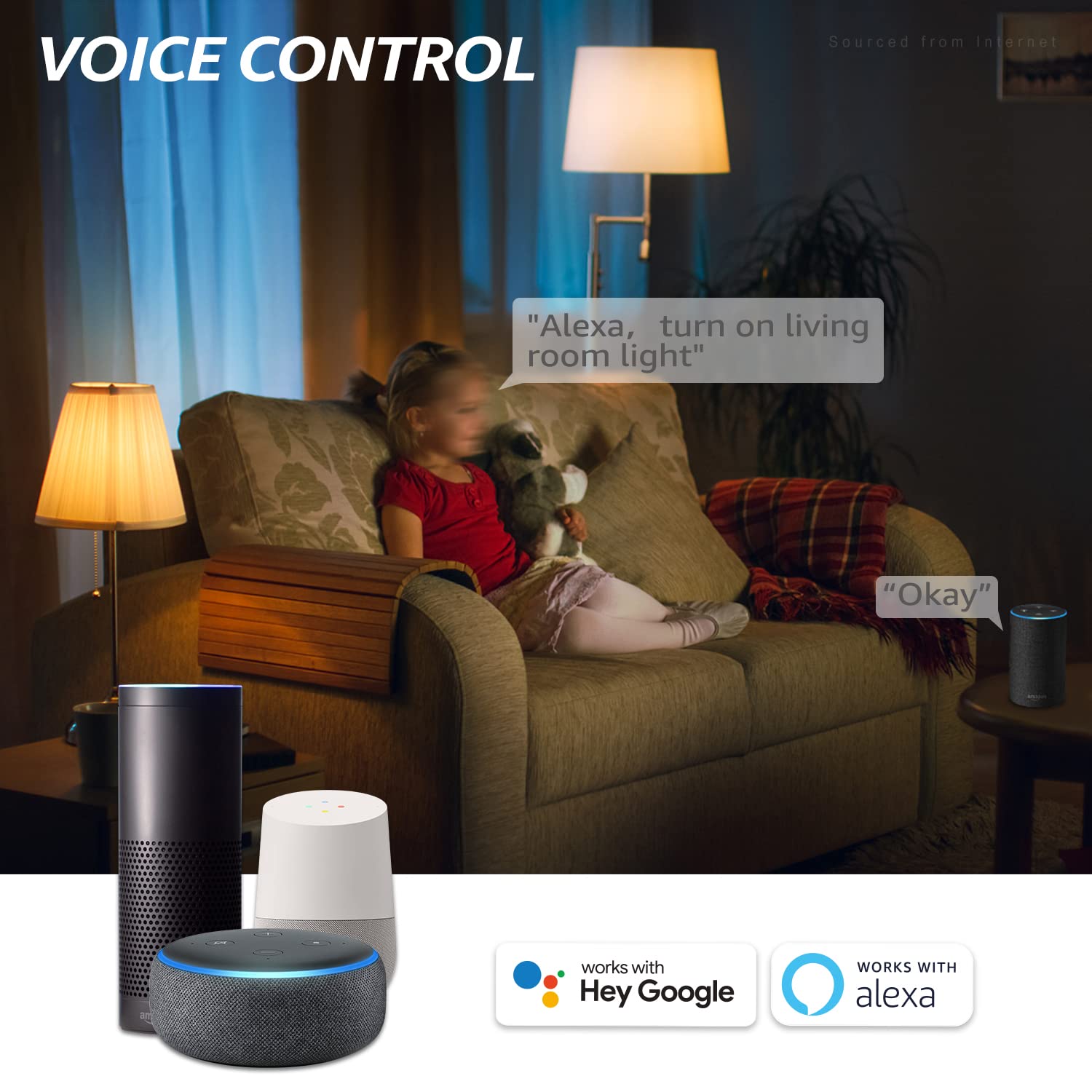 TORCHSTAR A21 Smart LED Light Bulbs - WiFi & Bluetooth, Compatible with Alexa, Google Home, Siri - 2000K-5000K RGBCW Full Color Changing, No Hub Required, 75W Equivalent, E26 Base (2-Pack) - Perfect for Bedroom, Living Room & Smart Home Automation