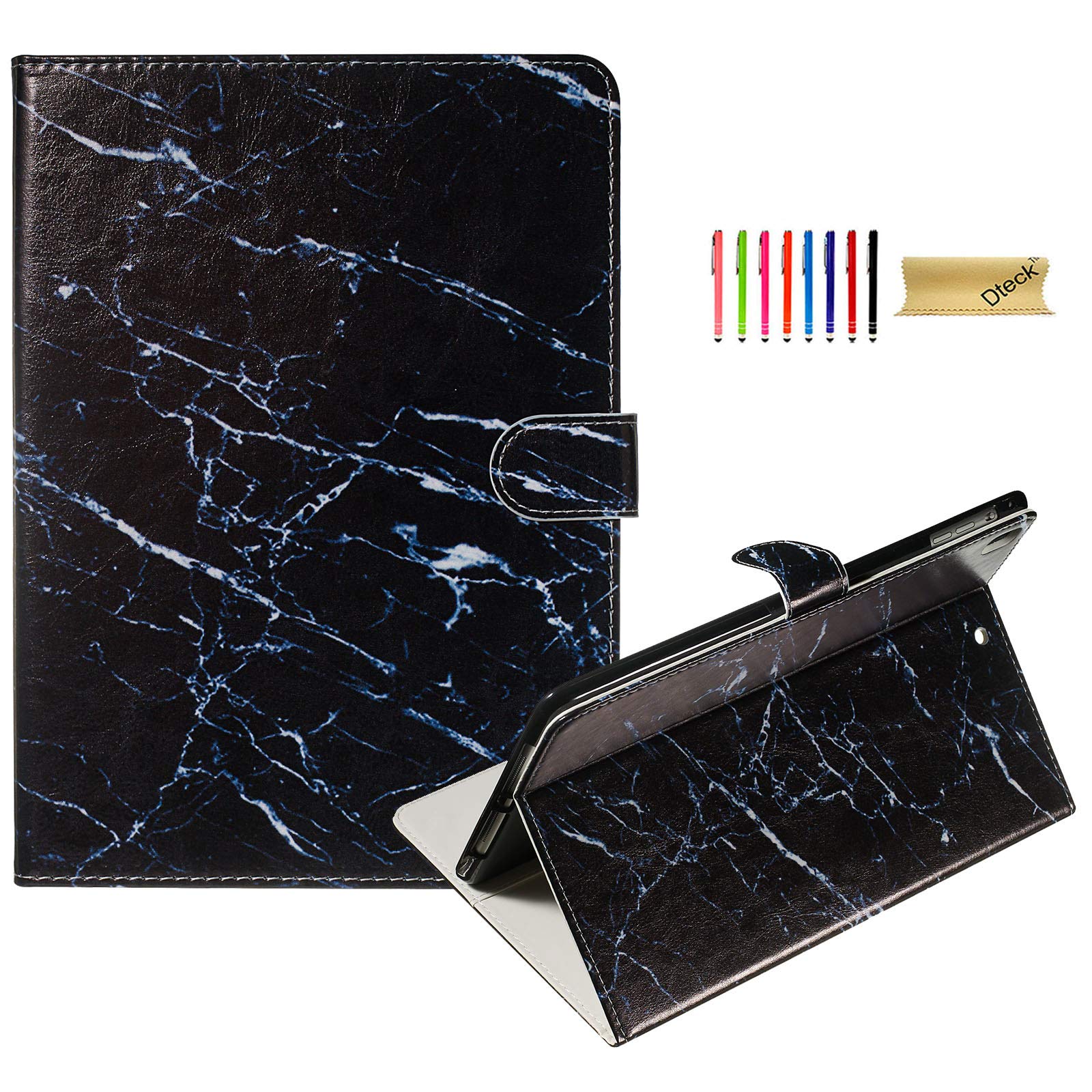 Dteck PU Leather Folio Case for iPad 2018 (6th Gen)/iPad 2017 (5th Gen)/iPad Pro 9.7