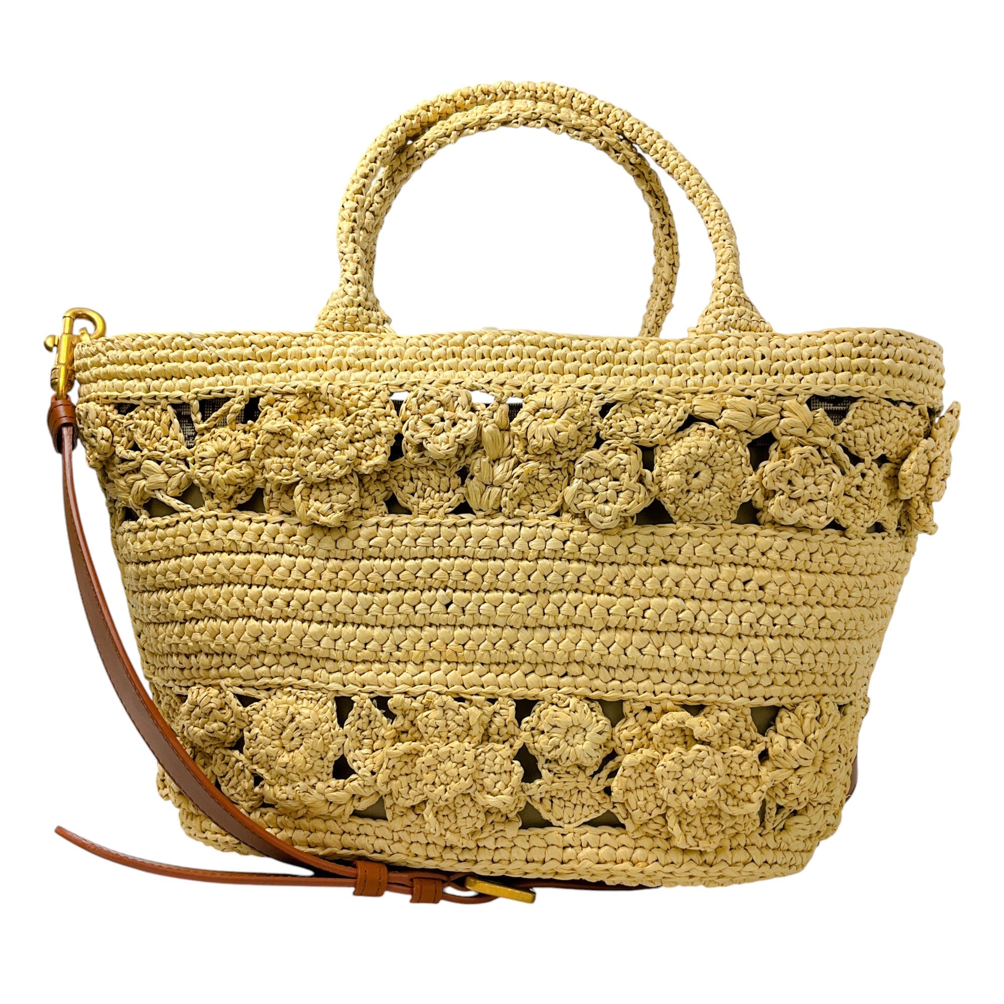 Christian Dior Natural Supple Raffia Hat Basket Bag - Stylish Summer Beach Accessory for Women | Perfect for Vacations, Pool Parties & Outdoor Events