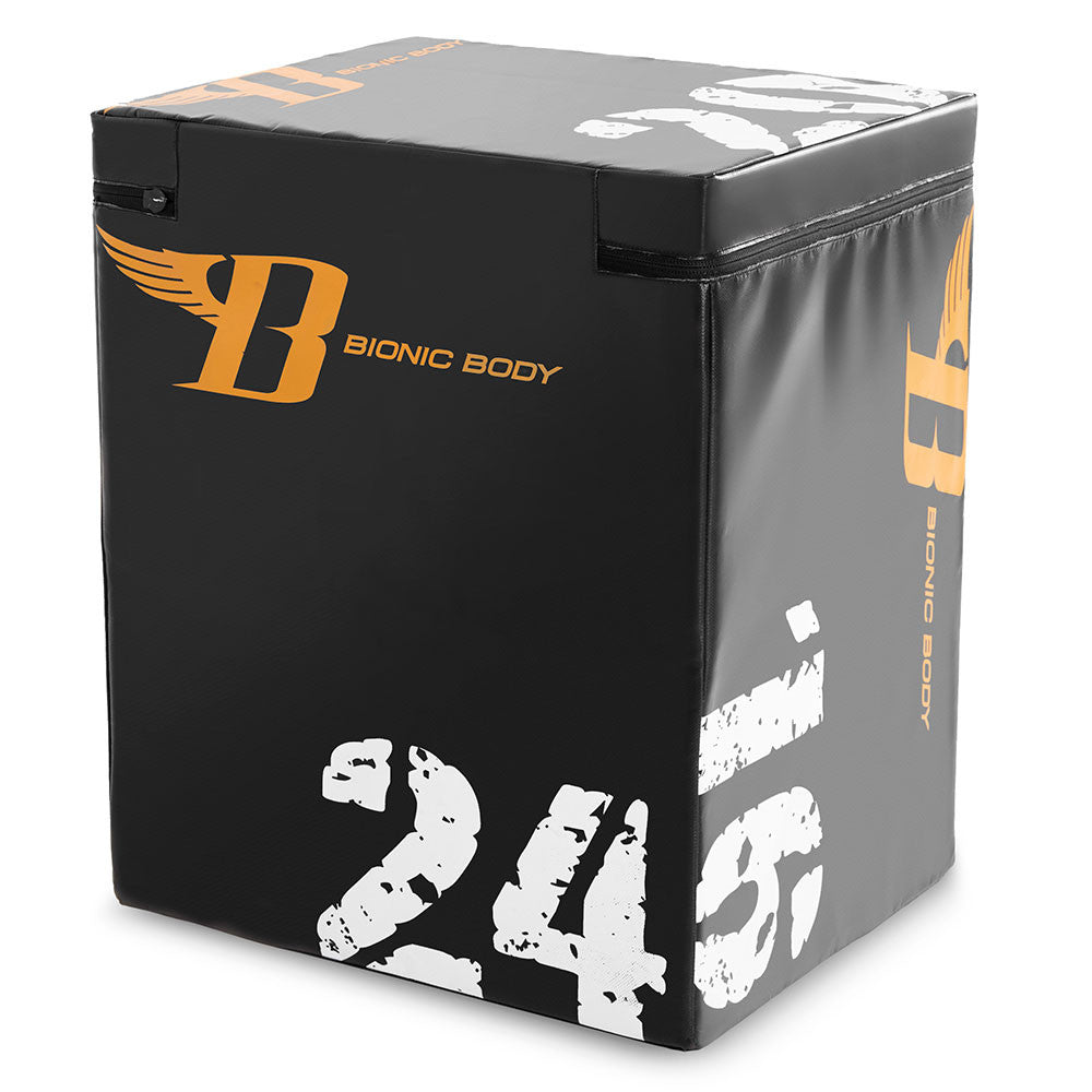 Bionic Body Plyobox - Adjustable Jump Box for CrossFit, HIIT & Plyometric Training | BBPB 1106 | Perfect for Home Gym & Outdoor Workouts