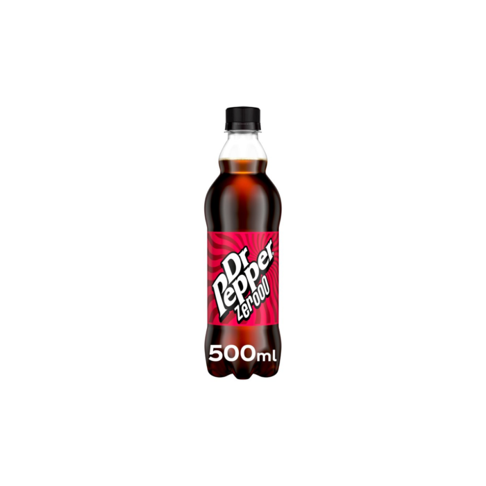 Dr Pepper Zero Sugar 12 oz Bottles (12-Pack) - Refreshing Zero Calorie Soda for Parties, BBQs & Everyday Hydration