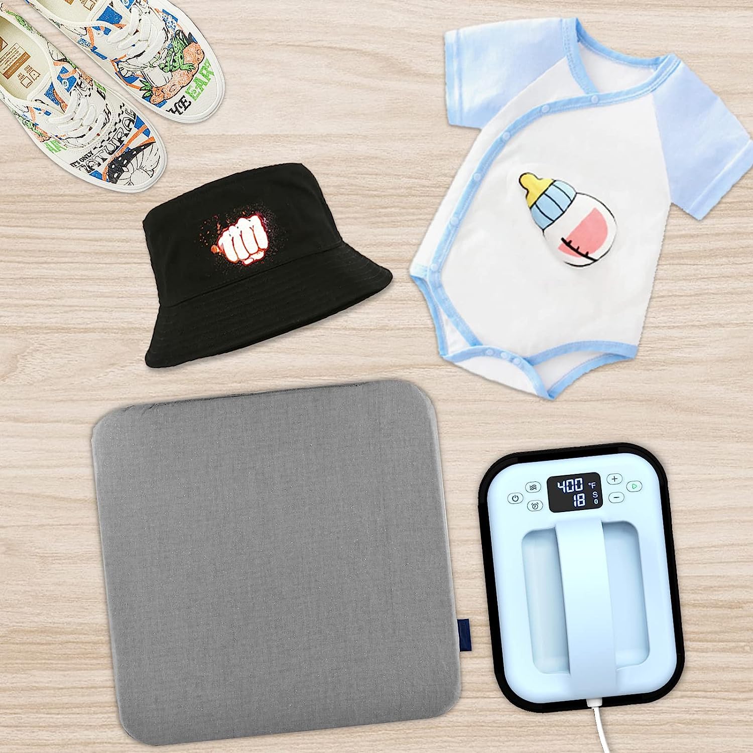 Premium Heat Transfer Paper for Light T-Shirts - 20 Sheets (8.5x11