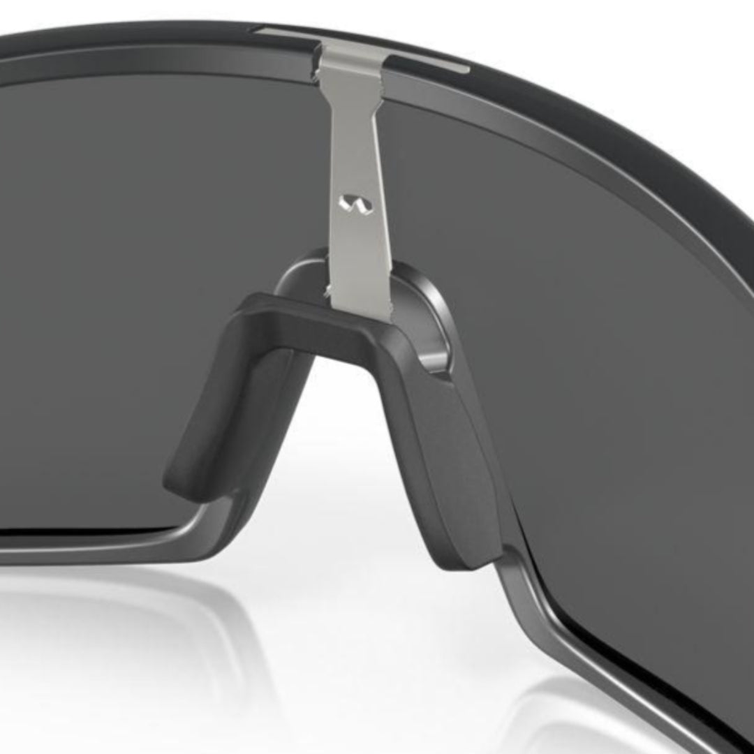 Oakley Sutro S Sunglasses - Hi-Res Matte Carbon Frame with Prizm Black Lenses (Model 0OO9462) | UV Protection for Cycling, Running & Outdoor Sports