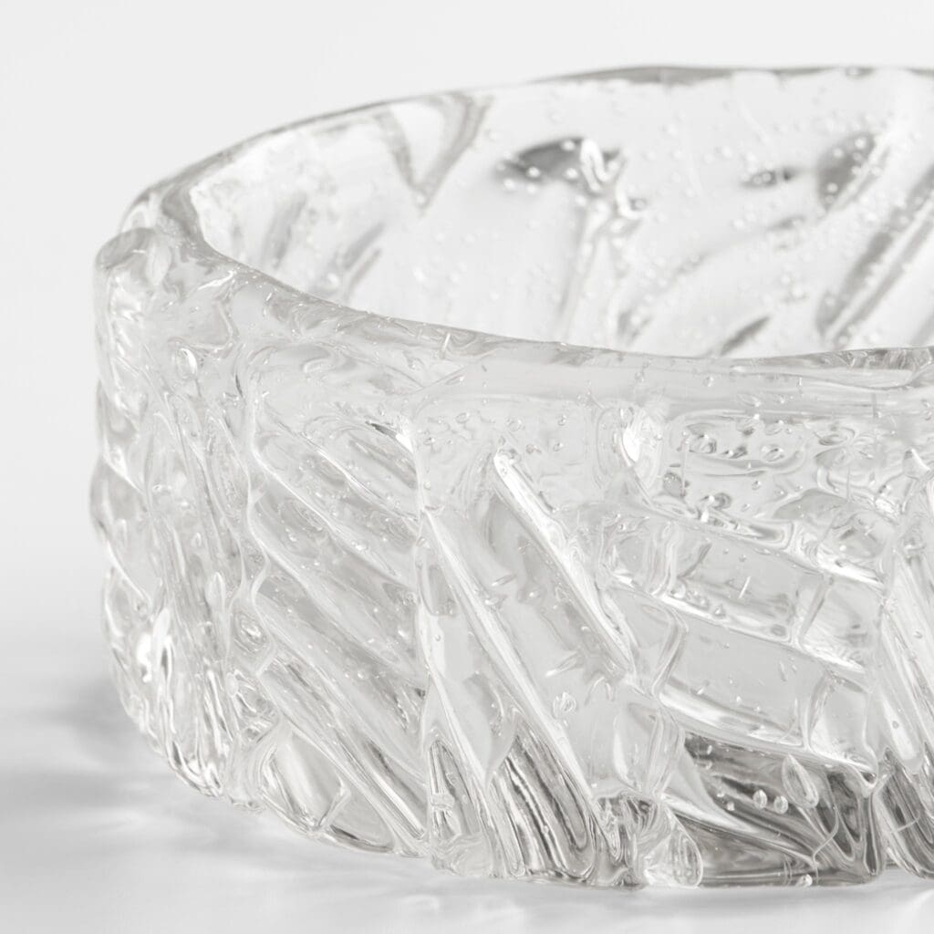 Cyan Design 11491 Clear Glass Serving Bowl - Small Decorative Bowl for Fruit, Salad, Candy & Desserts - Perfect for Parties, Dining & Home Decor