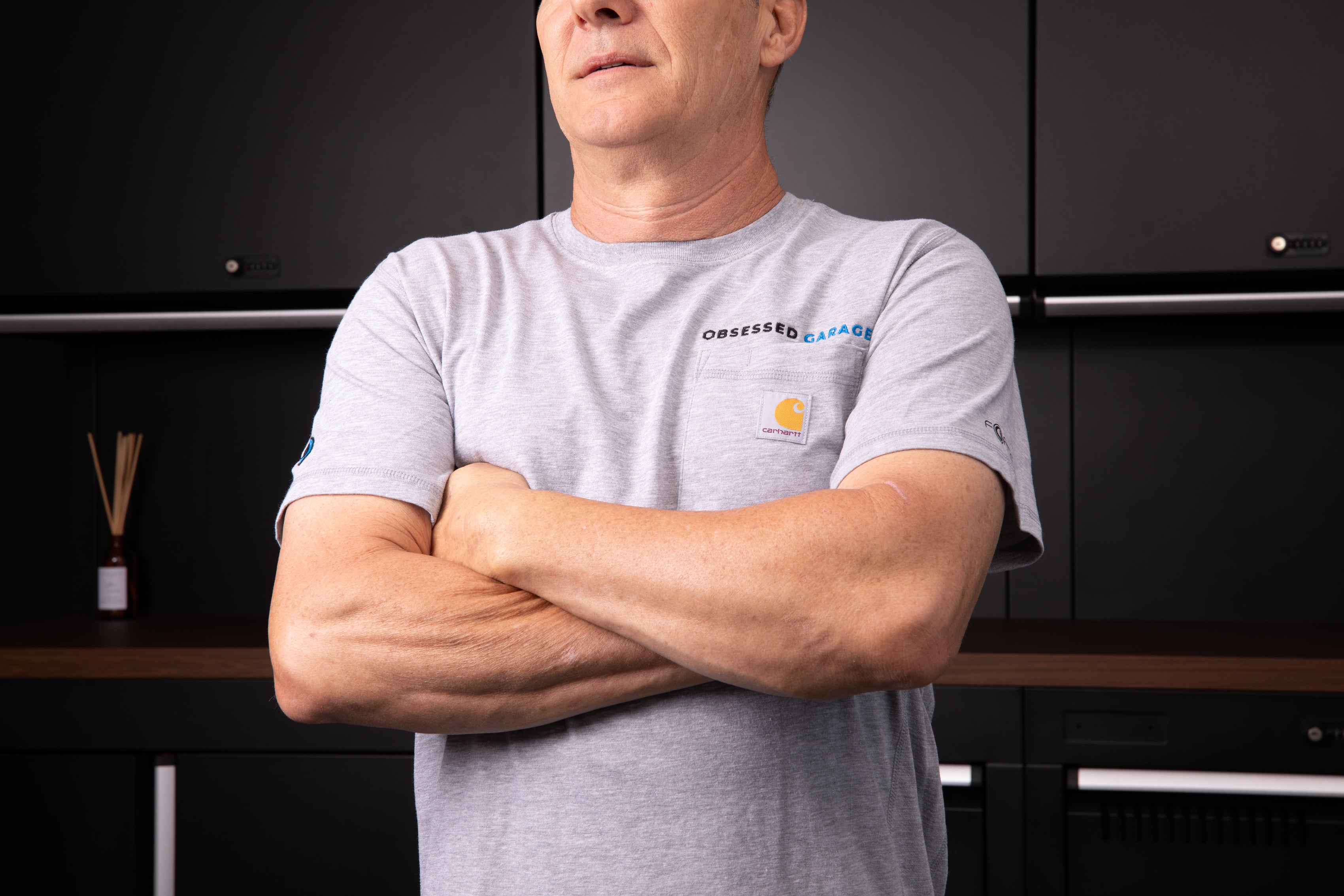 Obsessed Garage Carhartt Shirt - Premium Workwear for Car Enthusiasts | Perfect for Garage Work, Car Shows & Outdoor Activities