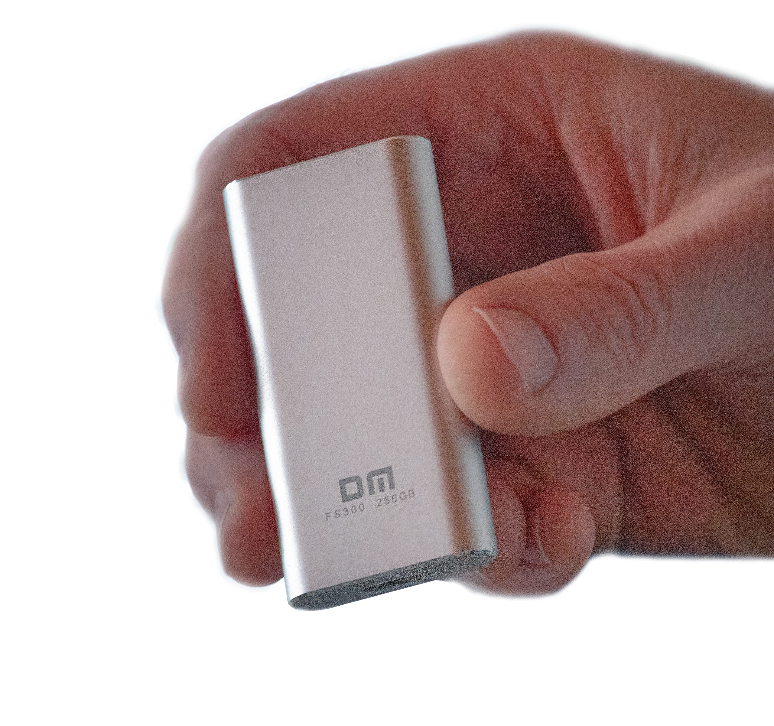 1TB Alloy External High-Speed SSD - USB-C Portable Solid State Drive with 300MB/s Transfer Speed - Includes USB-A & USB-C Cables - Perfect for Gaming, Photography & Video Editing
