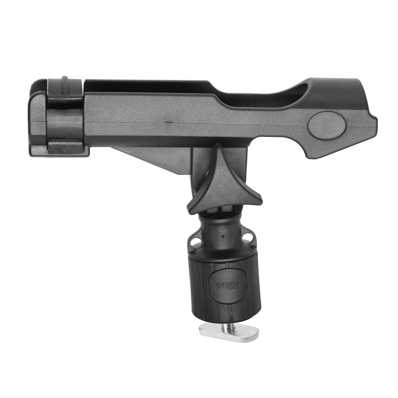 Adjustable Kayak Fishing Rod Holder - Track Mounted Boat Rod Holder for Secure & Easy Fishing | Perfect for Kayak, Canoe & Small Boat Anglers