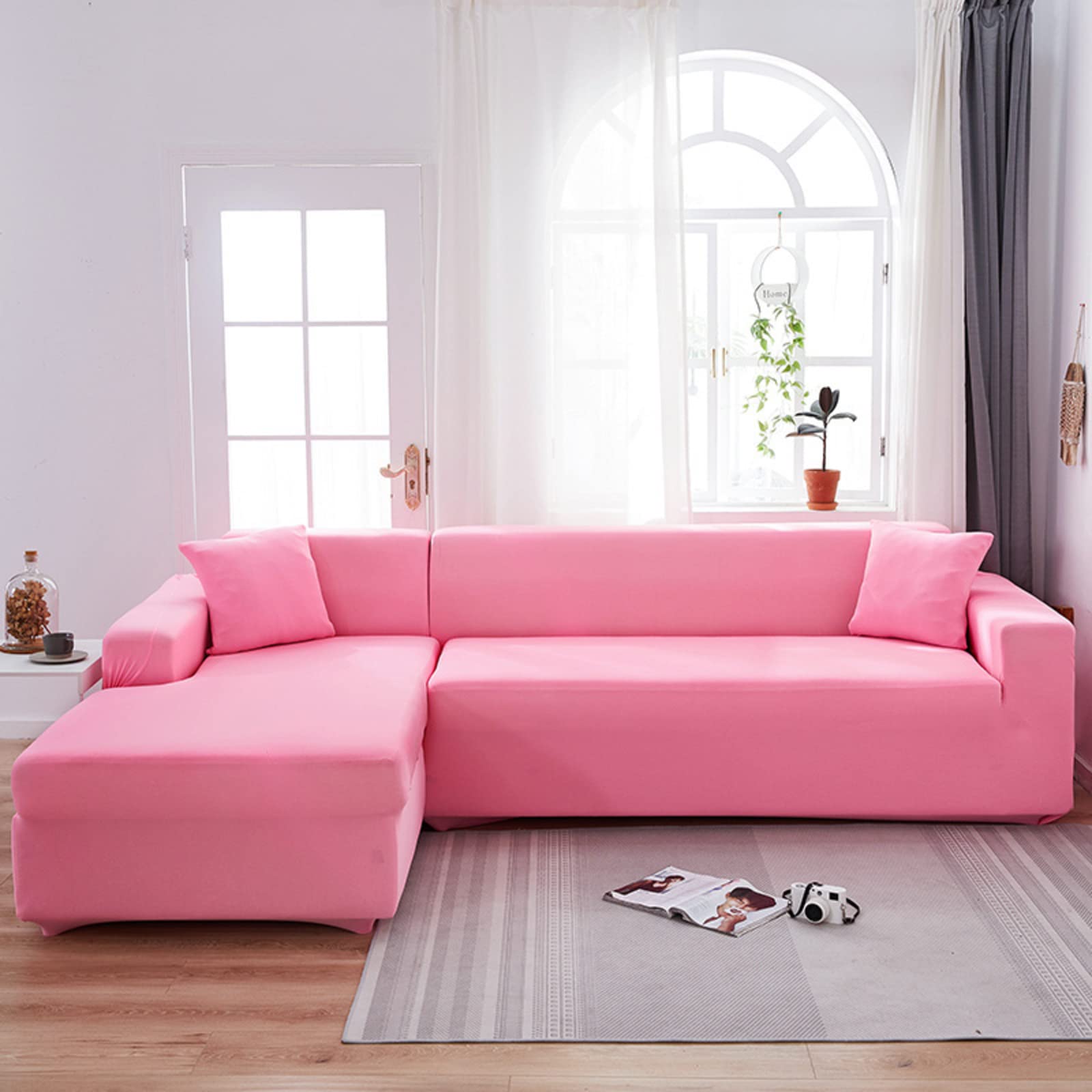 Waterproof Sofa Slipcover - Anti-Slip, Stain Resistant Couch Cover for Sectional Sofa (4 Seater XL) - Perfect for Living Room, Family Room & Pet-Friendly Homes