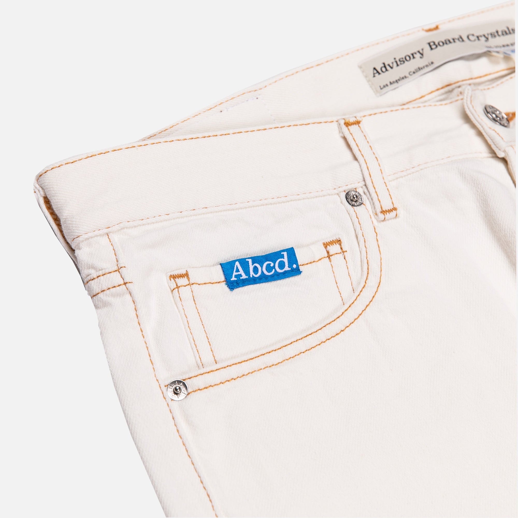 ABCD Slim Fit Jeans for Men - Comfortable Stretch Denim Pants in White | Perfect for Casual Wear, Office & Everyday Outfits