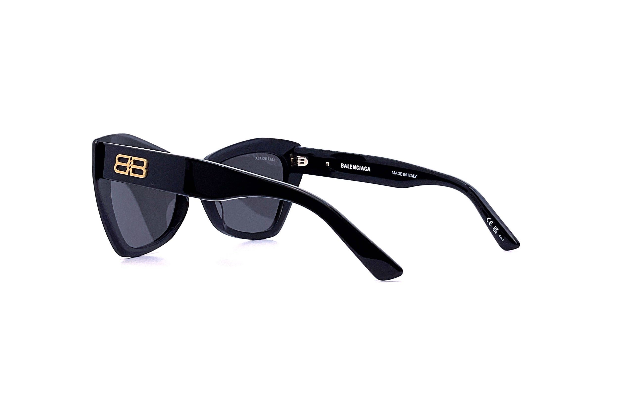 Balenciaga BB0271S Sunglasses (001) - Stylish UV Protection Shades for Men & Women - Perfect for Outdoor Activities, Travel, and Fashion Accessories
