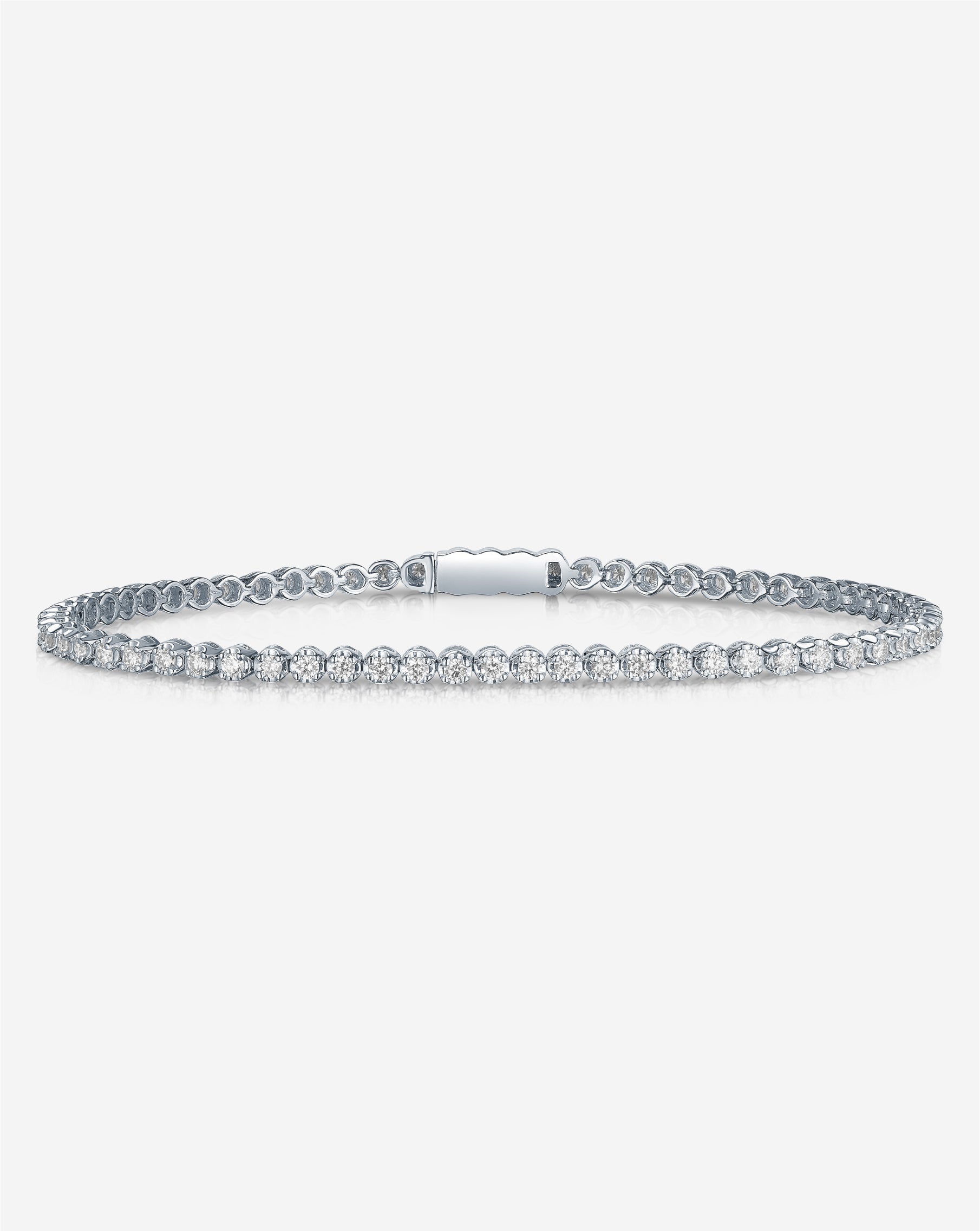 2 in 1 Diamond Tennis Necklace and Bracelet Set - 14K Gold Plated Cubic Zirconia Jewelry for Women - Perfect for Weddings, Parties & Special Occasions