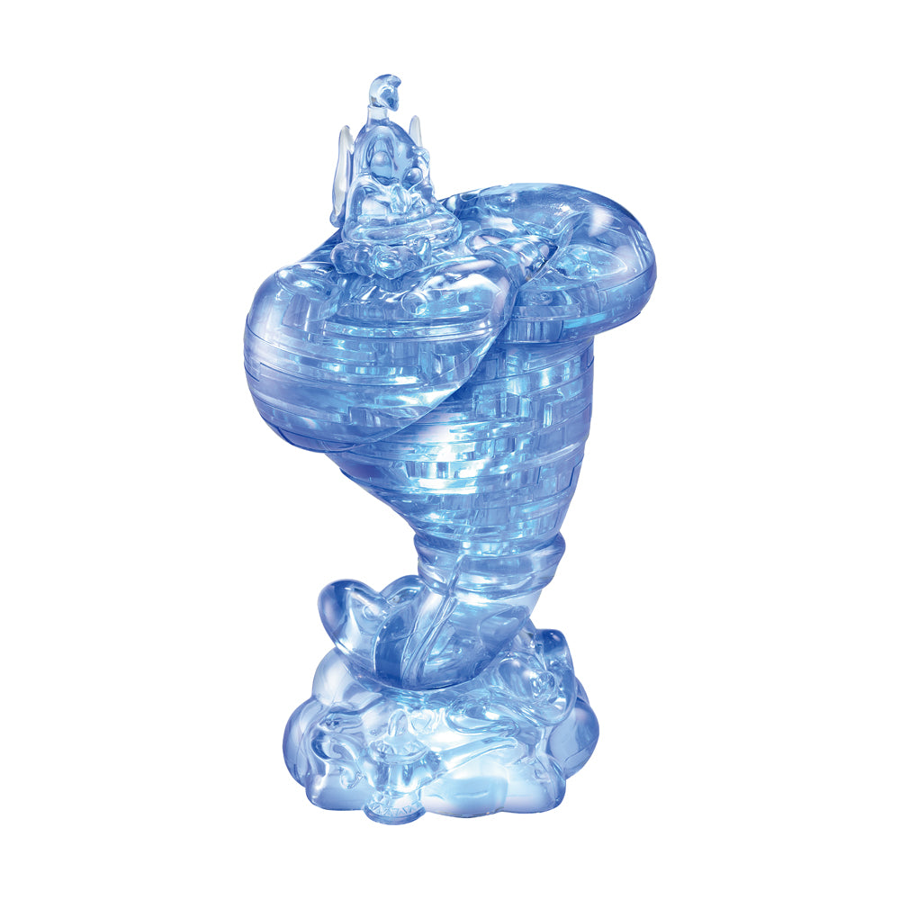 Disney Aladdin Genie 3D Crystal Puzzle - 35 Piece Brain Teaser for Adults & Kids | Fun Family Game Night Activity & Collectible Disney Gift