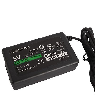 Mars Devices Wall Charger Power Adapter for Sony PSP 1000/2000/3000 - Fast Charging USB Cable Replacement - Perfect for Gaming, Travel & Home Use