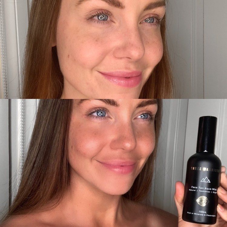 Face Tan Aqua Mist - Hydrating Self-Tanning Spray for Natural Glow | Perfect for Beach, Vacation & Everyday Sun-Kissed Look