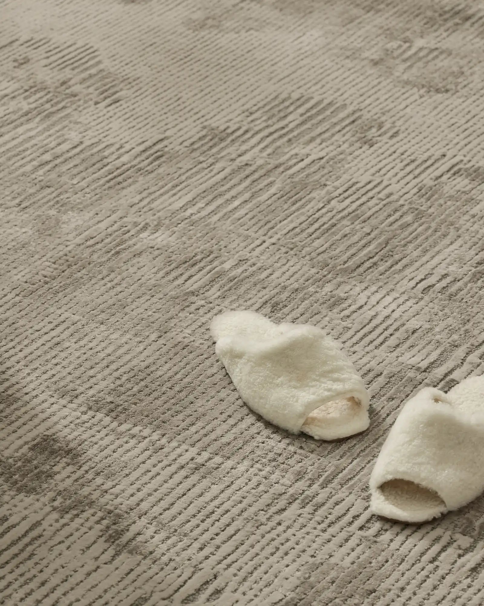 Premium Silver Area Rug - Soft & Durable Modern Home Decor for Living Room, Bedroom, or Office