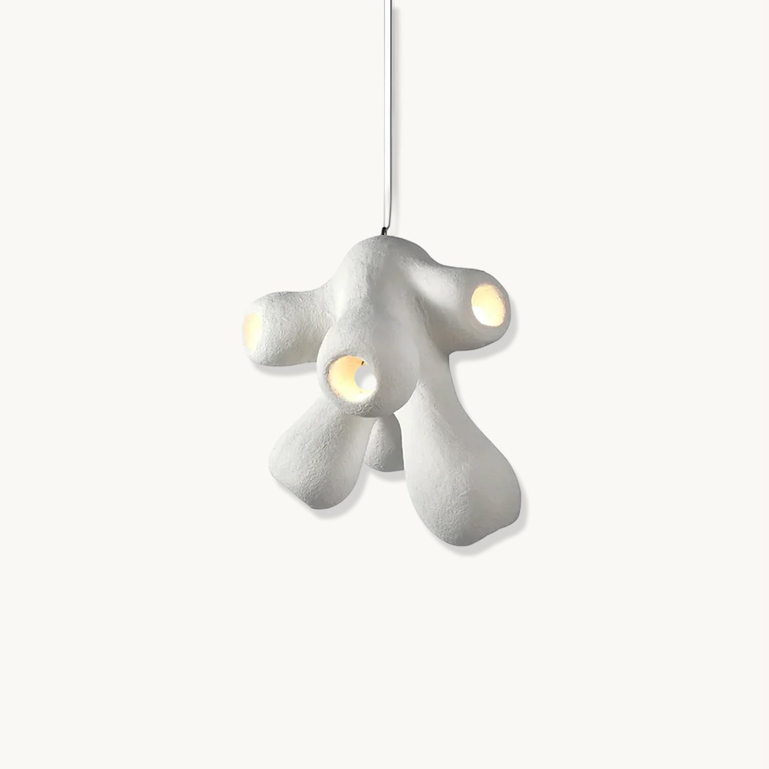 Fertility Pendant Lamp - Modern Boho Hanging Light for Bedroom, Nursery & Meditation Space | Fertility Symbol Home Decor for Positive Energy & Spiritual Healing