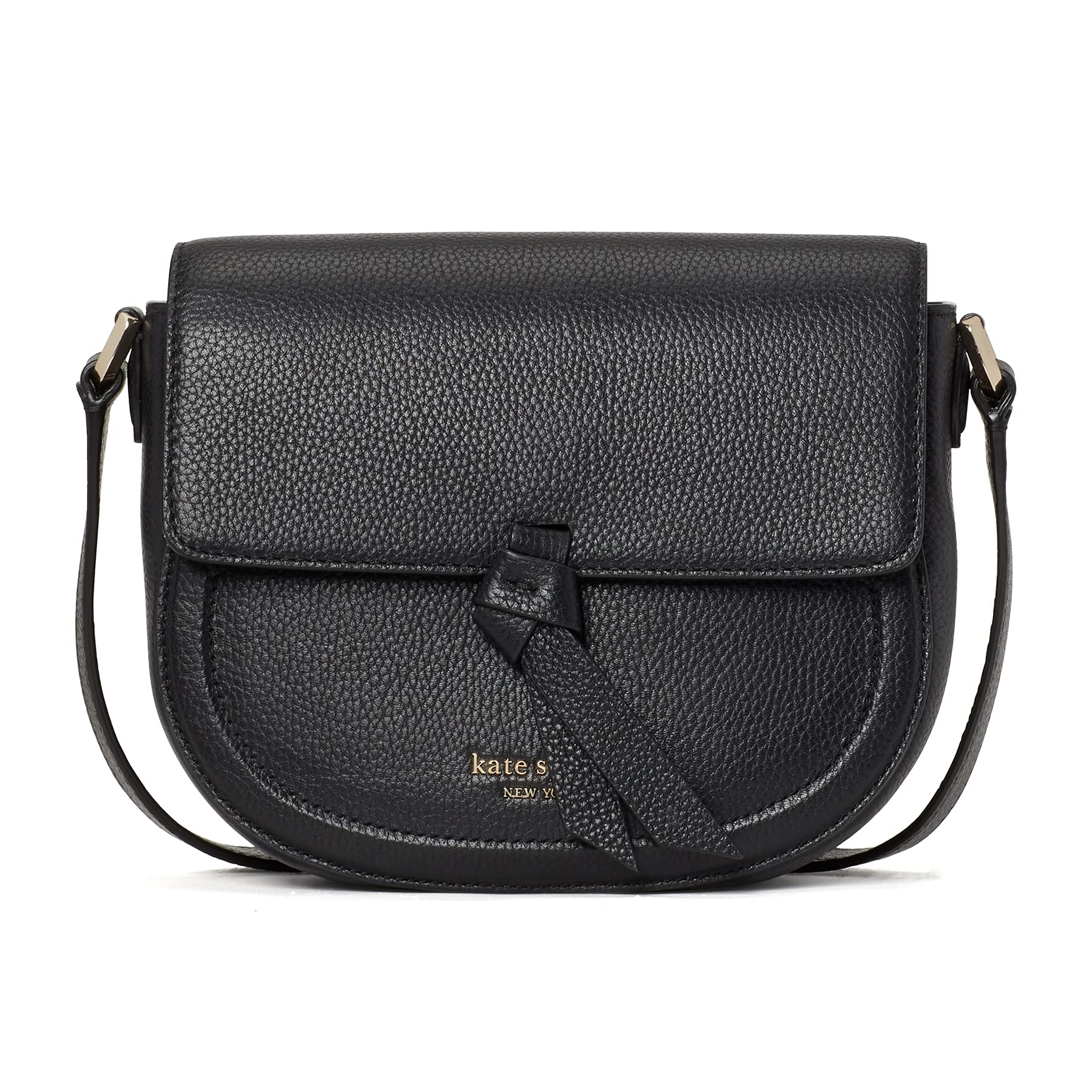 Kate Spade New York Knott Medium Saddle Bag - Stylish Crossbody Purse for Women | Perfect for Work, Travel & Everyday Use