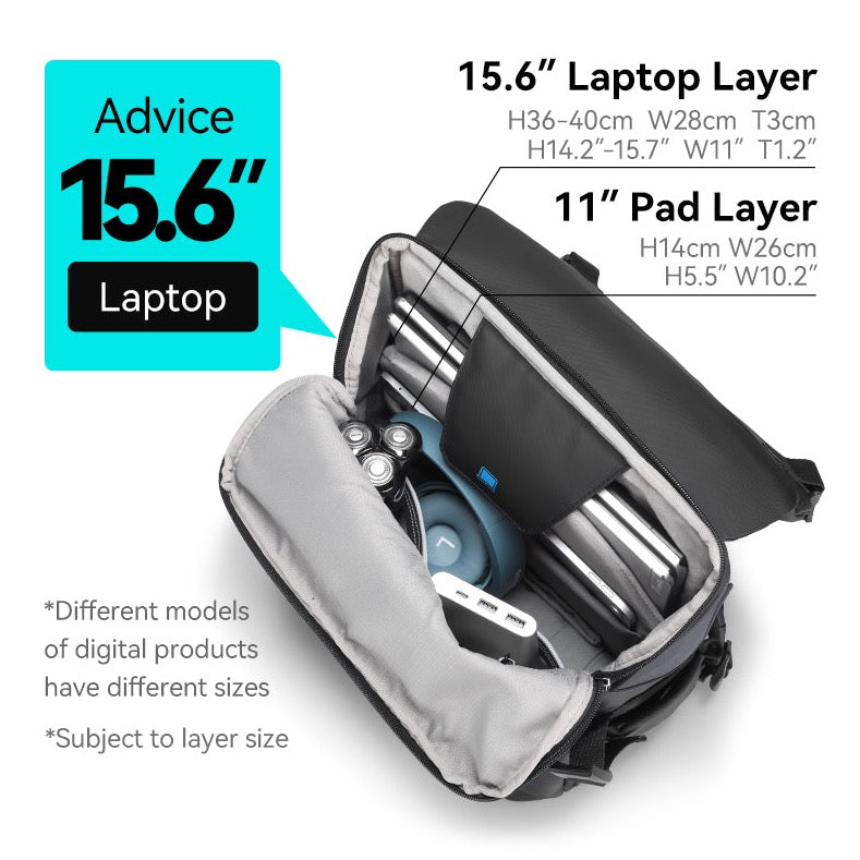 Voyage Pro Travel Backpack - Lightweight Durable Carry-On Backpack for Men & Women - Perfect for Airplane, Hiking, Business Trips & Daily Commute