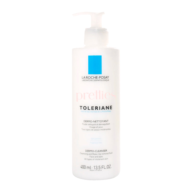 La Roche-Posay Toleriane Dermo Cleanser 400ml - Gentle Face Wash for Sensitive Skin | Hydrating & Soothing Facial Cleanser | Perfect for Daily Skincare Routine & Post-Procedure Care
