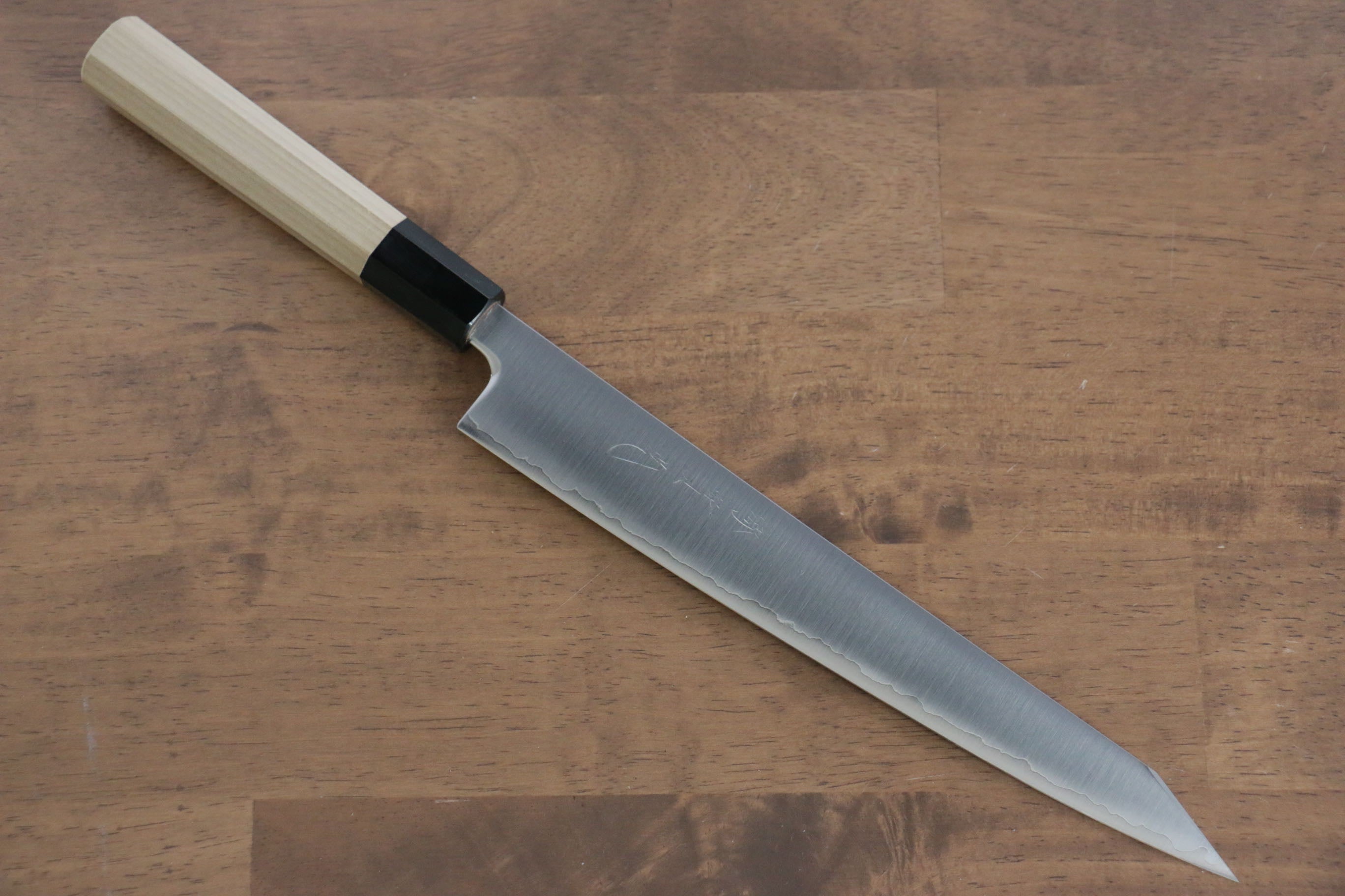 Premium Jikko SG2 Kiritsuke Sujihiki 230mm Japanese Chef Knife - Magnolia Wood Handle - Professional Slicing Knife for Sushi, Meat & Vegetables - Ideal for Chefs & Home Cooks