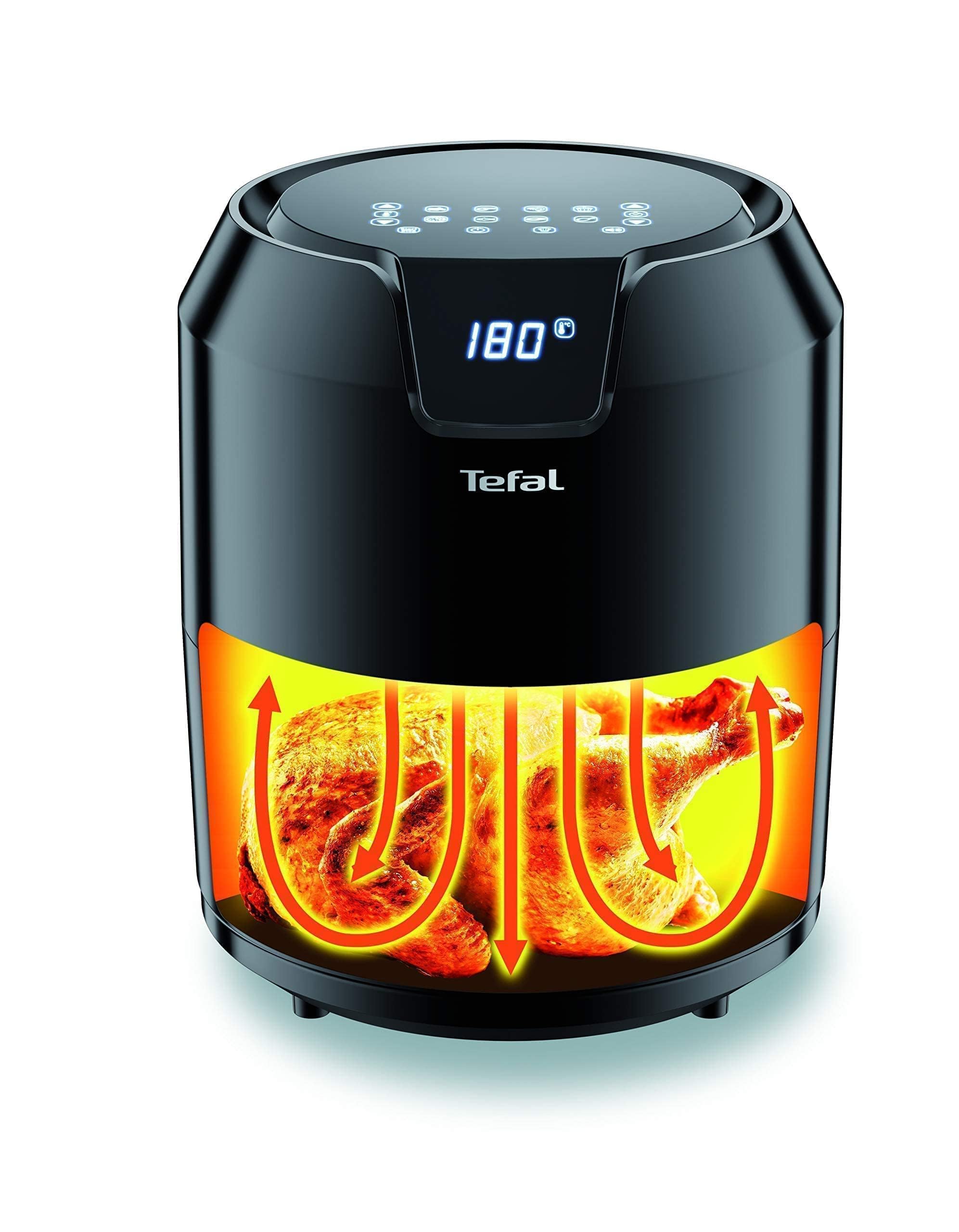 IGEMY Tefal Easy Fry Precision EY401840 Digital Air Fryer - 4.2L Capacity, 5 Portions, 1.2kg Weight - Perfect for Healthy Cooking, Fast Meals & Family Dinners