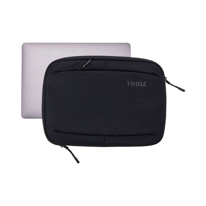 Thule Subterra 2 MBA 13 Laptop Sleeve Case - Protective Black Cover for MacBook Air 13 Inch | Perfect for Travel, Work & School